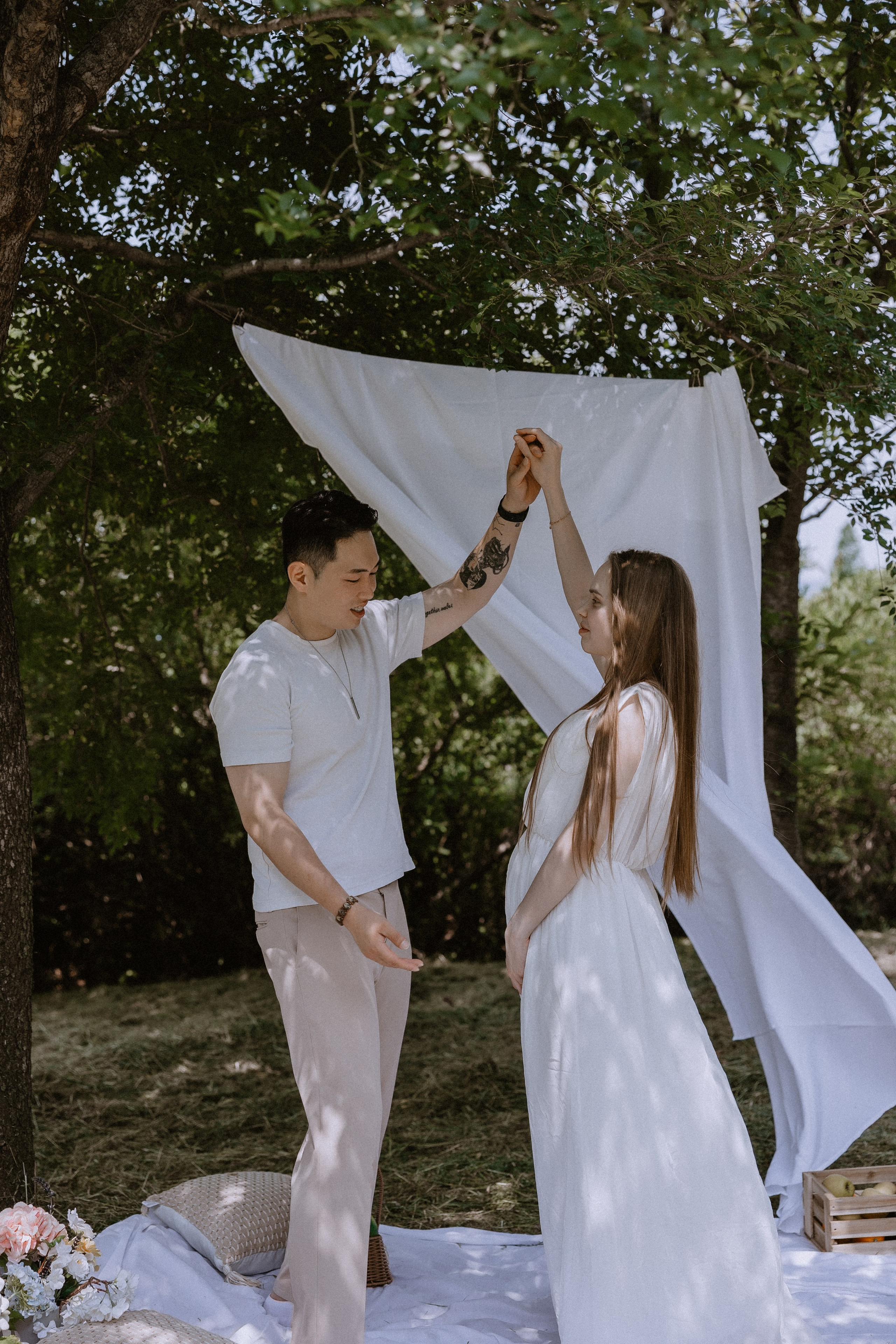 Pregnancy photo shoot in South Korea, Busan. Your photographer in Busan (South Korea) Aleksandra Anufriy