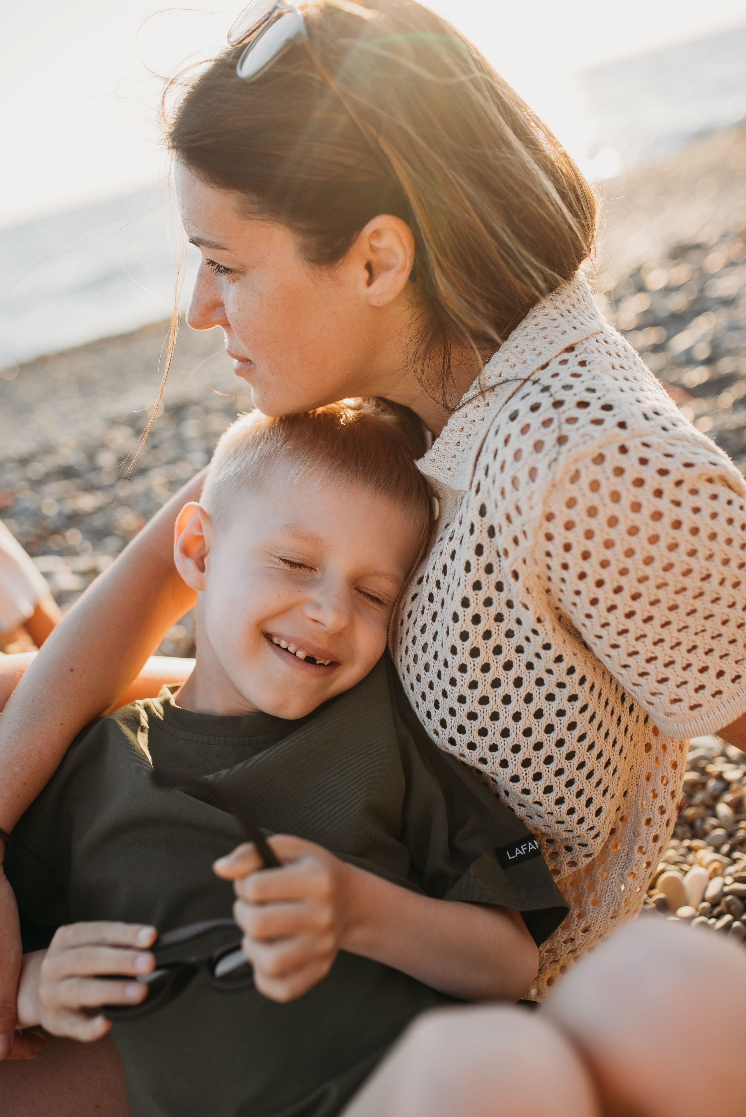 Семейная фотосессия на пляже Сочи Сириус Лазаревская. Фотограф в Сочи — Маргарита Поганова