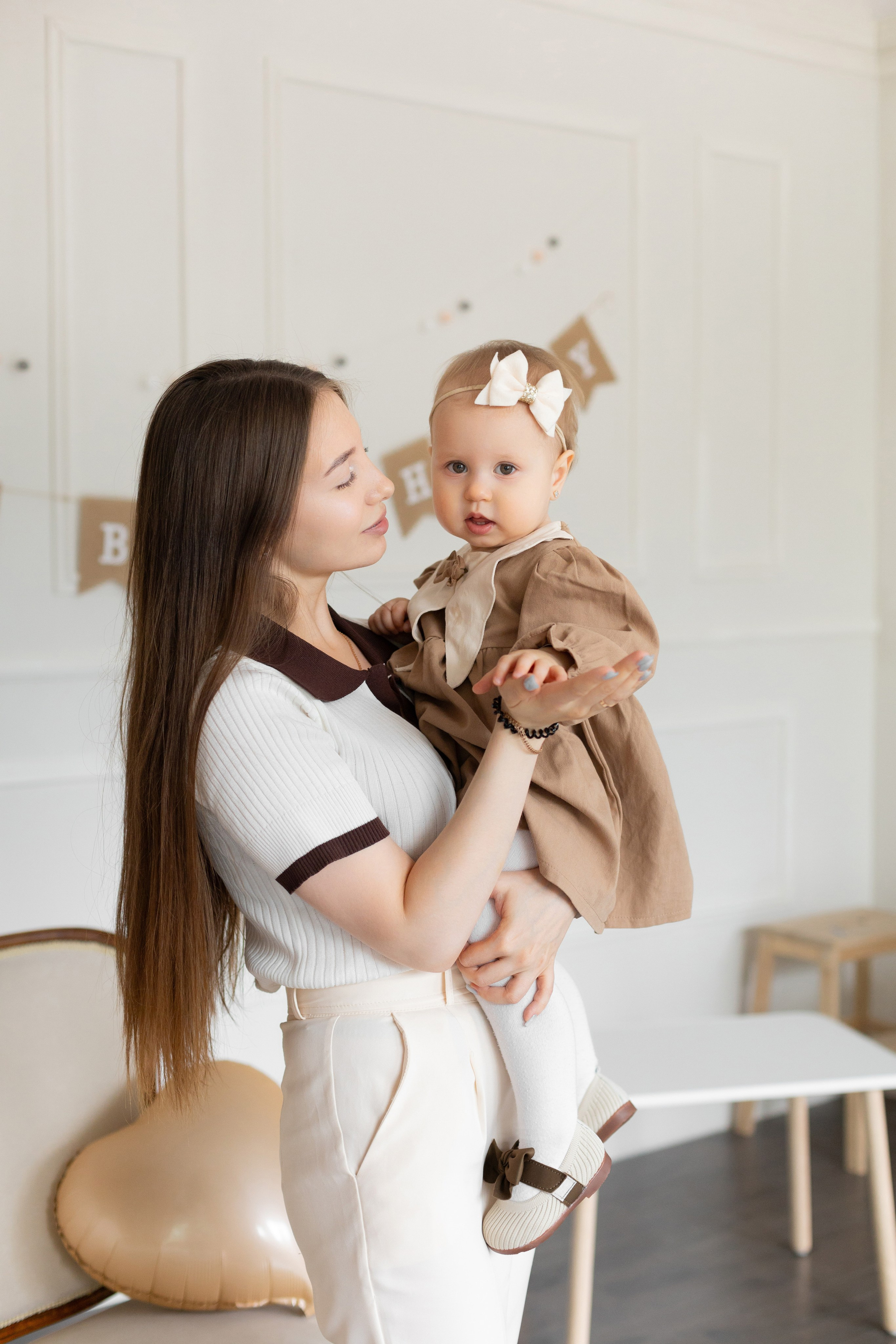 Годик в студии. Свадебный и семейный фотограф в городе Россошь и Воронежской области
