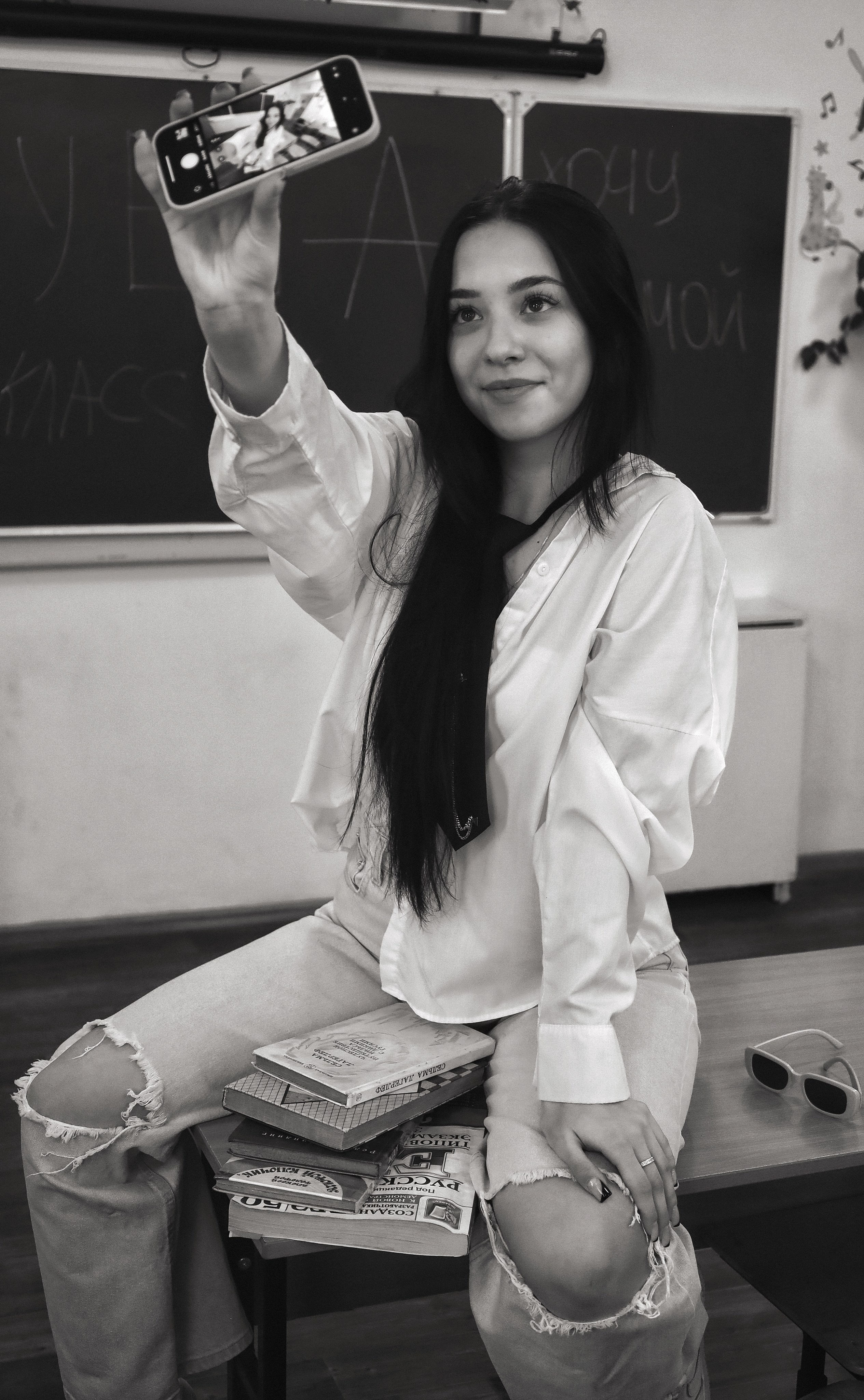 Снежа в школе. V I KA P H O T O