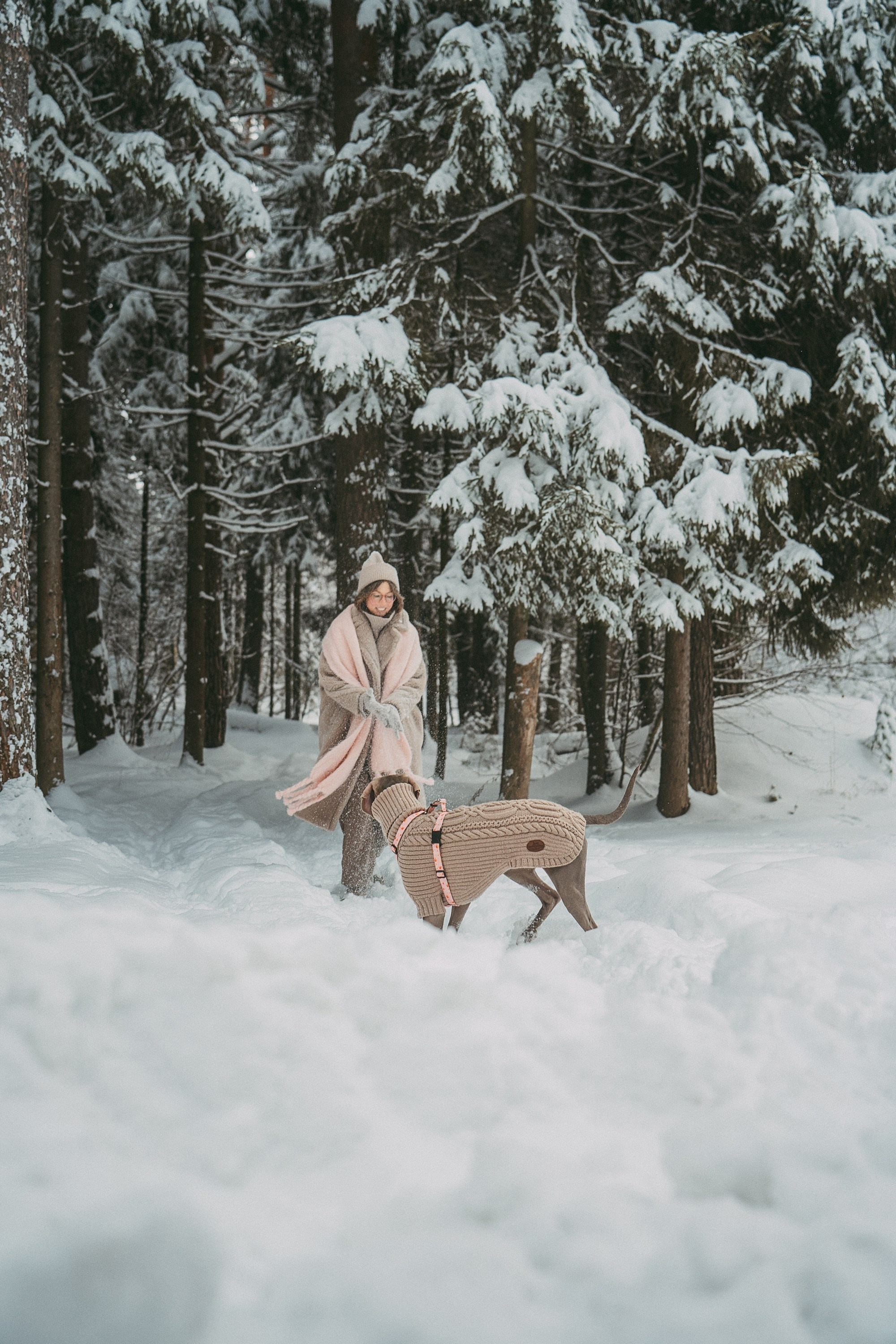 Лена и Фанни. Фотограф анималист в Москве и Санкт-Петербурге Свиридова Анна