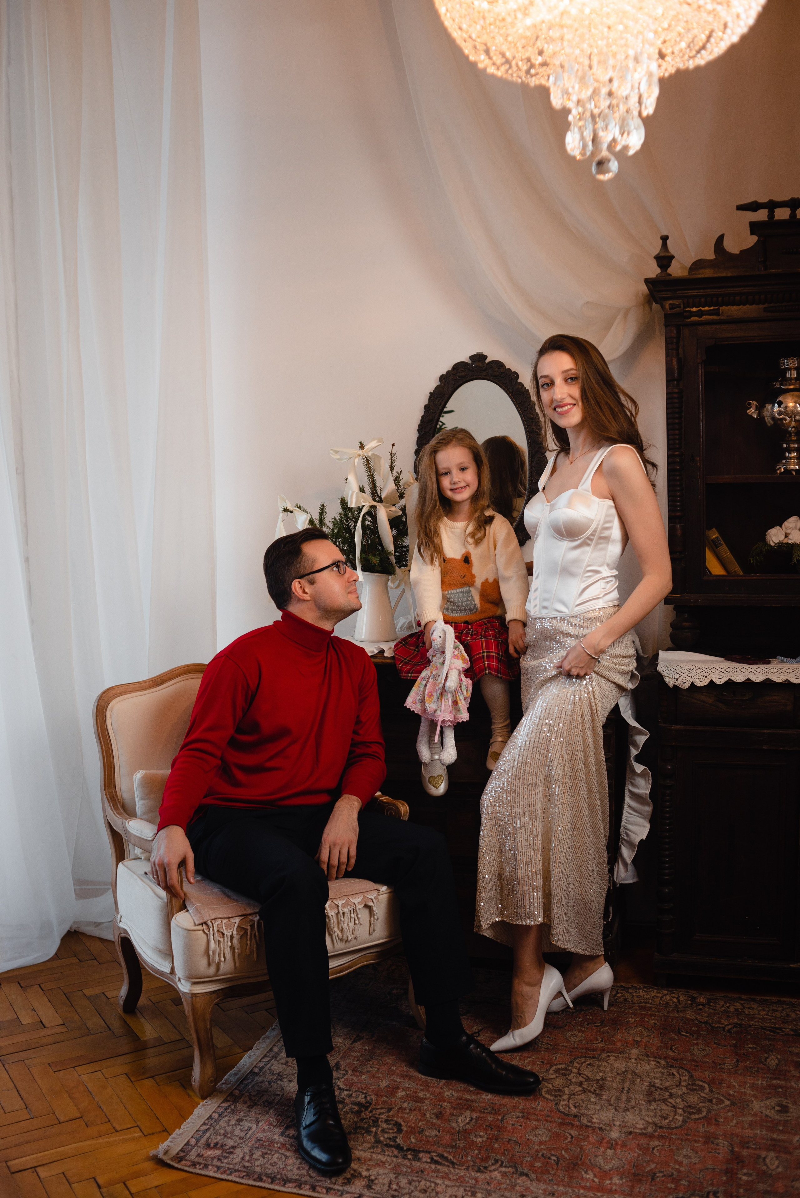 Семеновы Андрей, Дарья, Соня. Семейный и детский фотограф Иваново Ксения Азаренкова