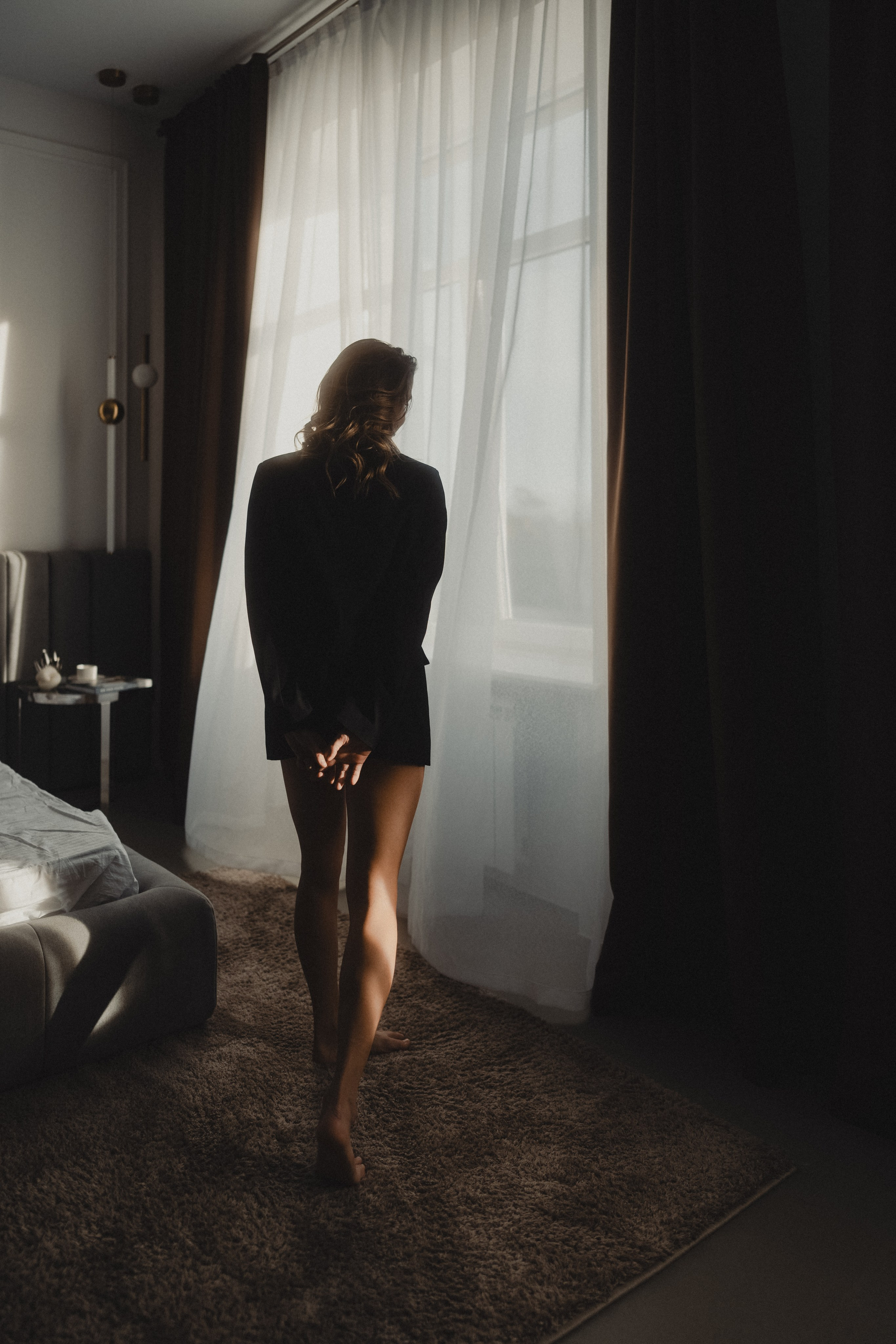 Фотосессия с Яной в апартаментах в Казани