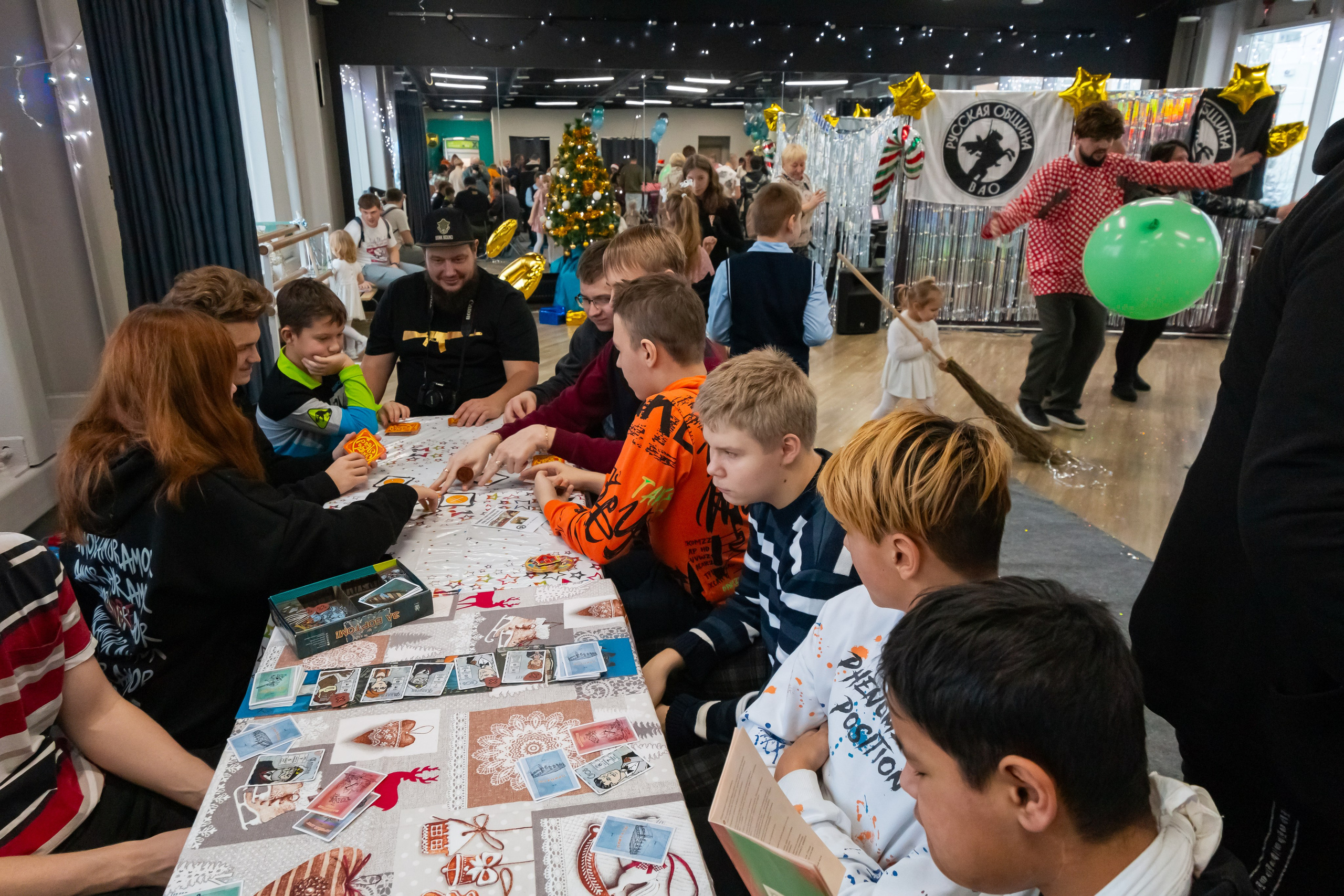 Новогодний праздник Русская Община ВАО. Фотограф Илья Варакин