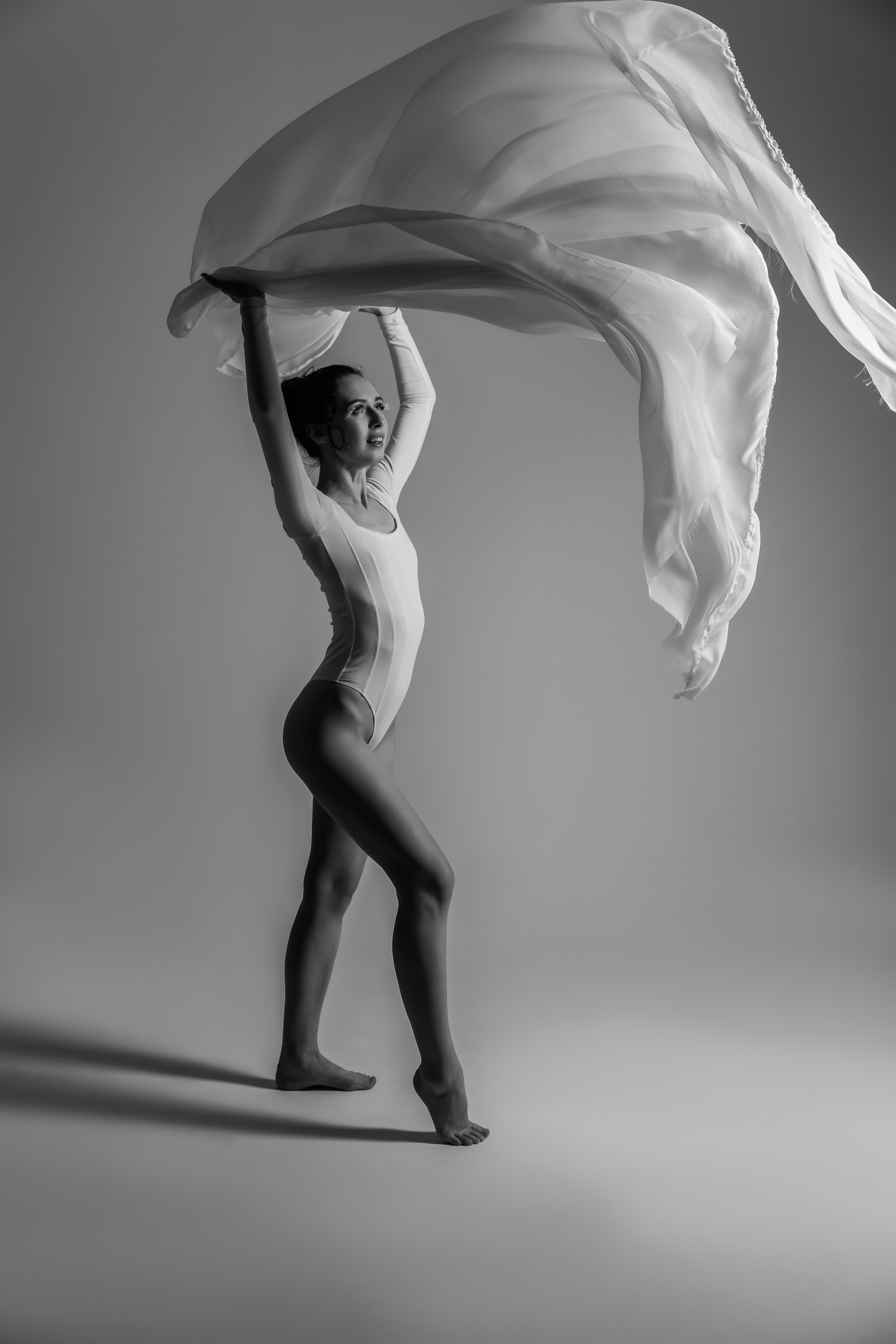 Женская фотосессия на циклораме. Семейный и женский фотограф в Москве Надежда Воробьева