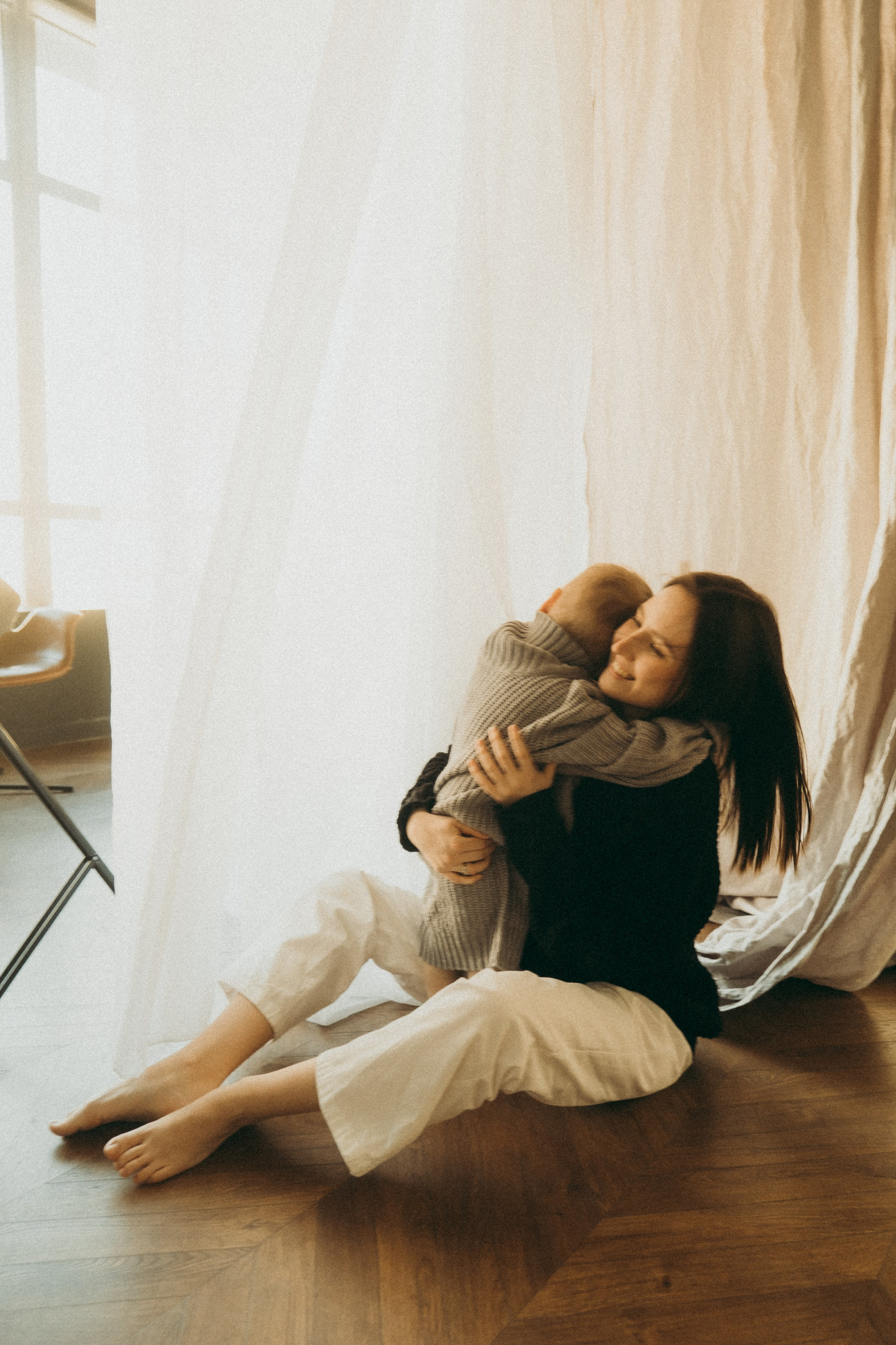 Мама и сын. Фотограф Астафьева Мария