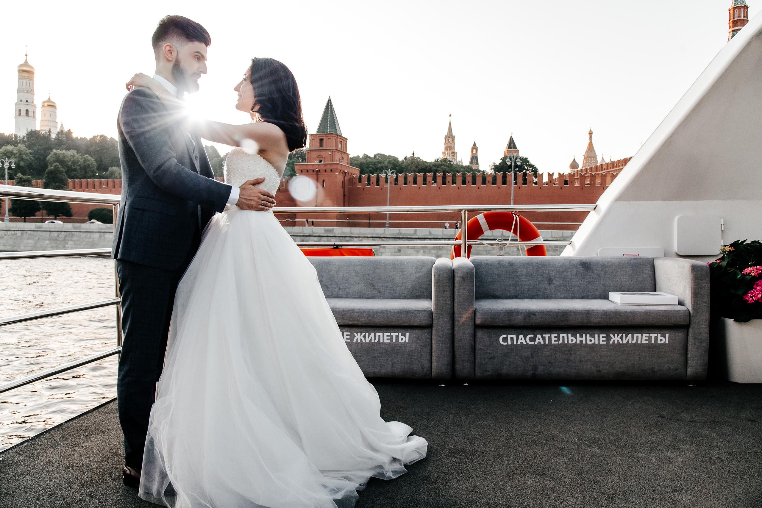 Свадьба на корабле. Фотограф Катерина. Кипр