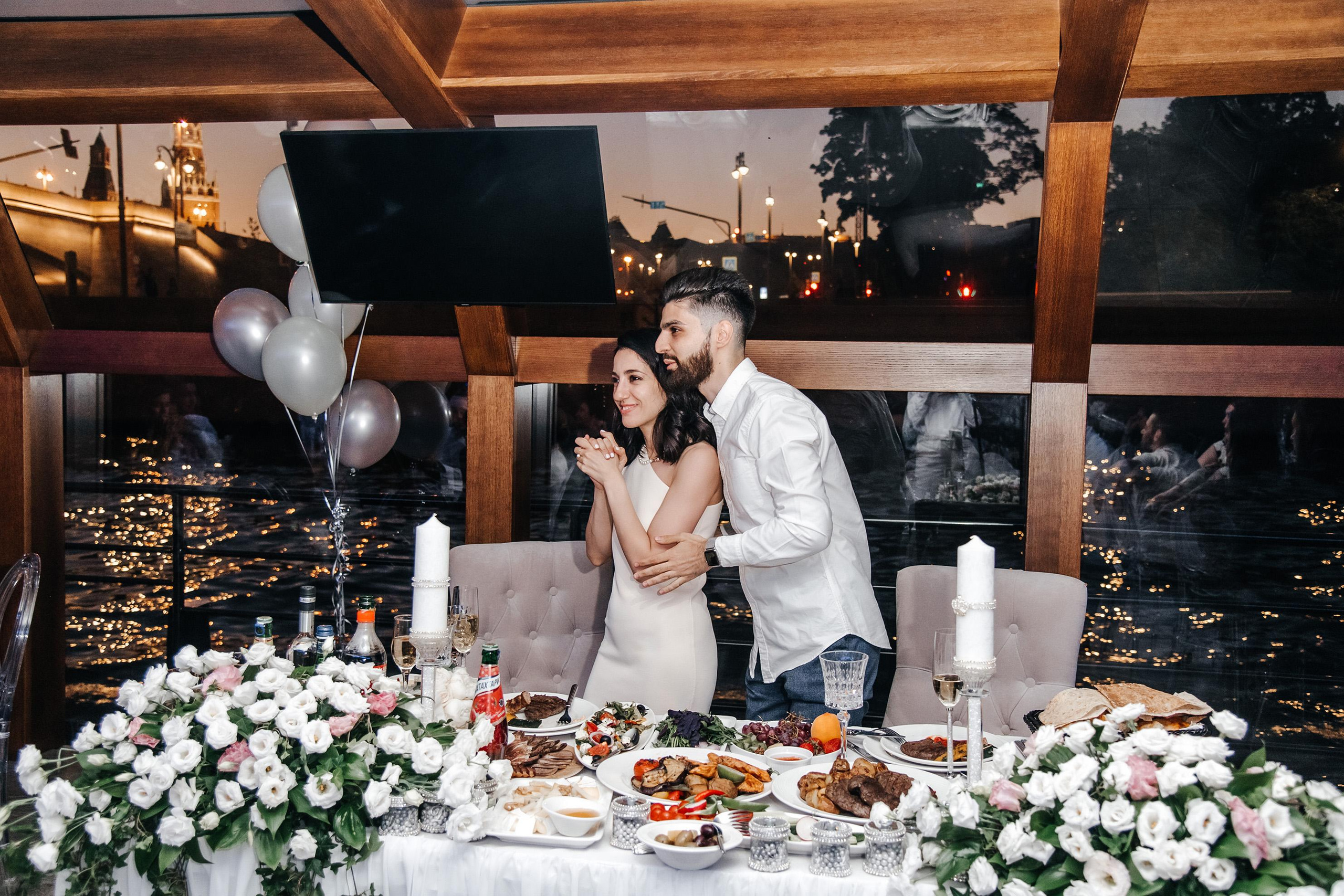 Свадьба на корабле. Фотограф Катерина. Кипр