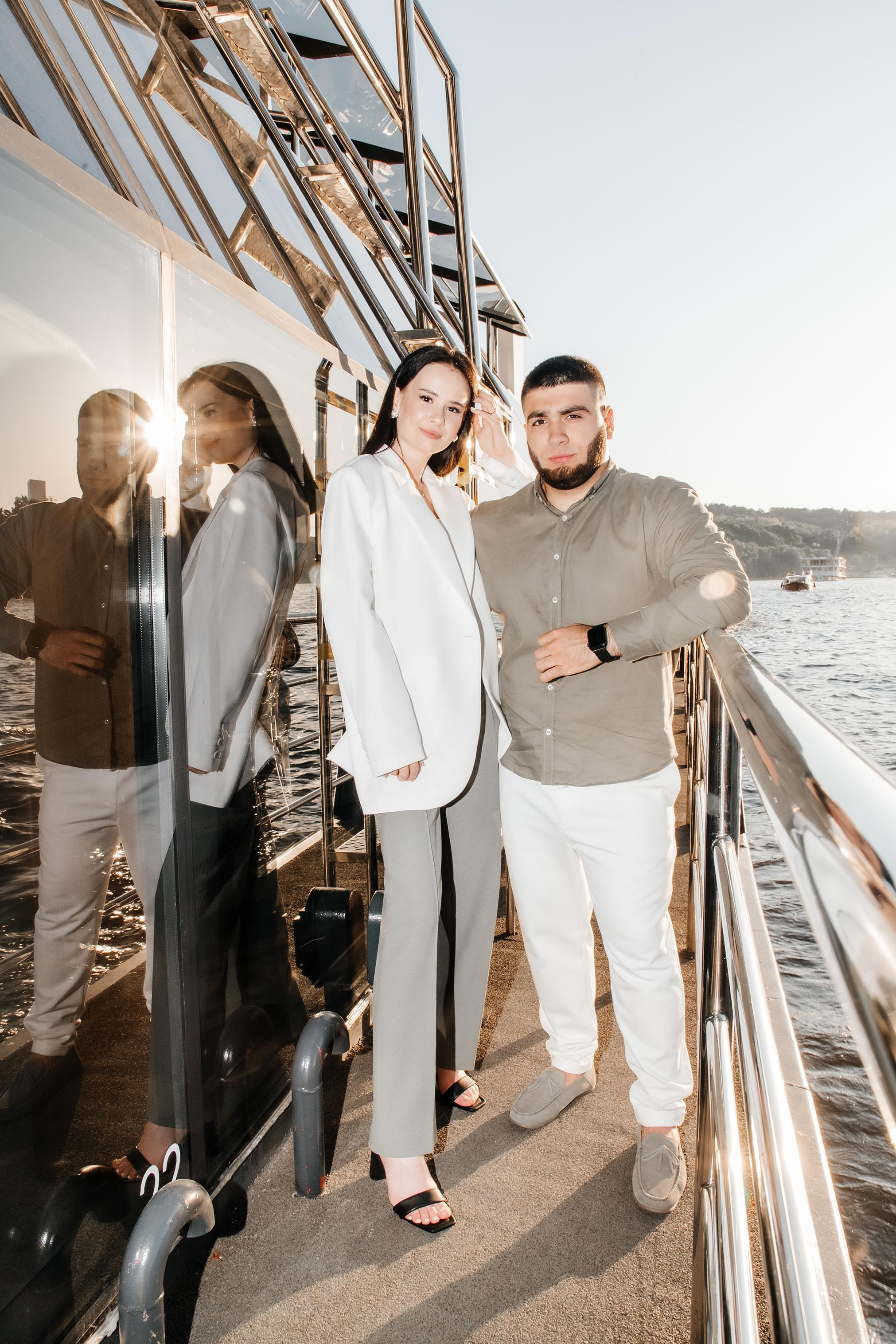 Свадьба на корабле. Фотограф Катерина. Кипр