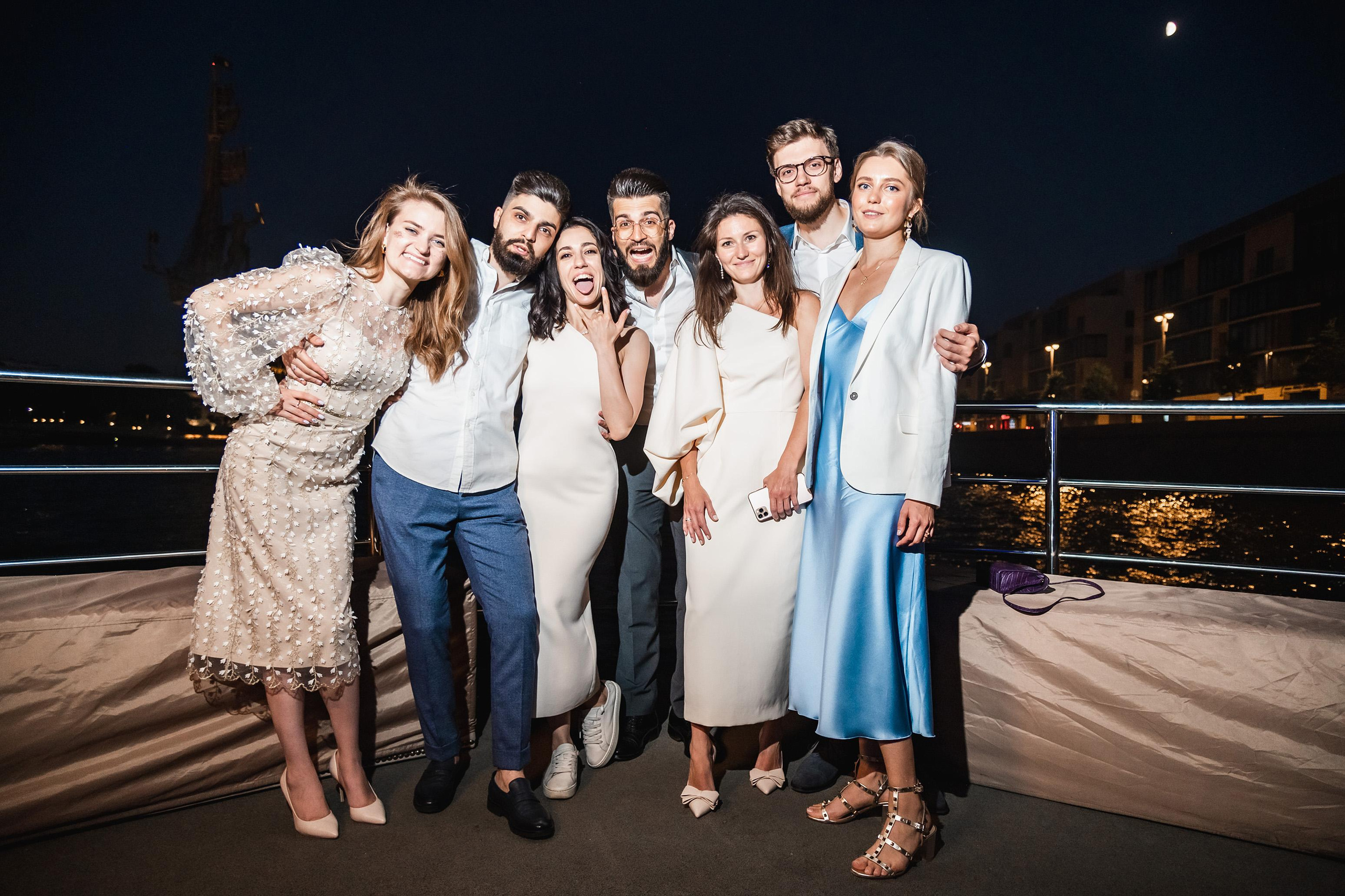 Свадьба на корабле. Фотограф Катерина. Кипр