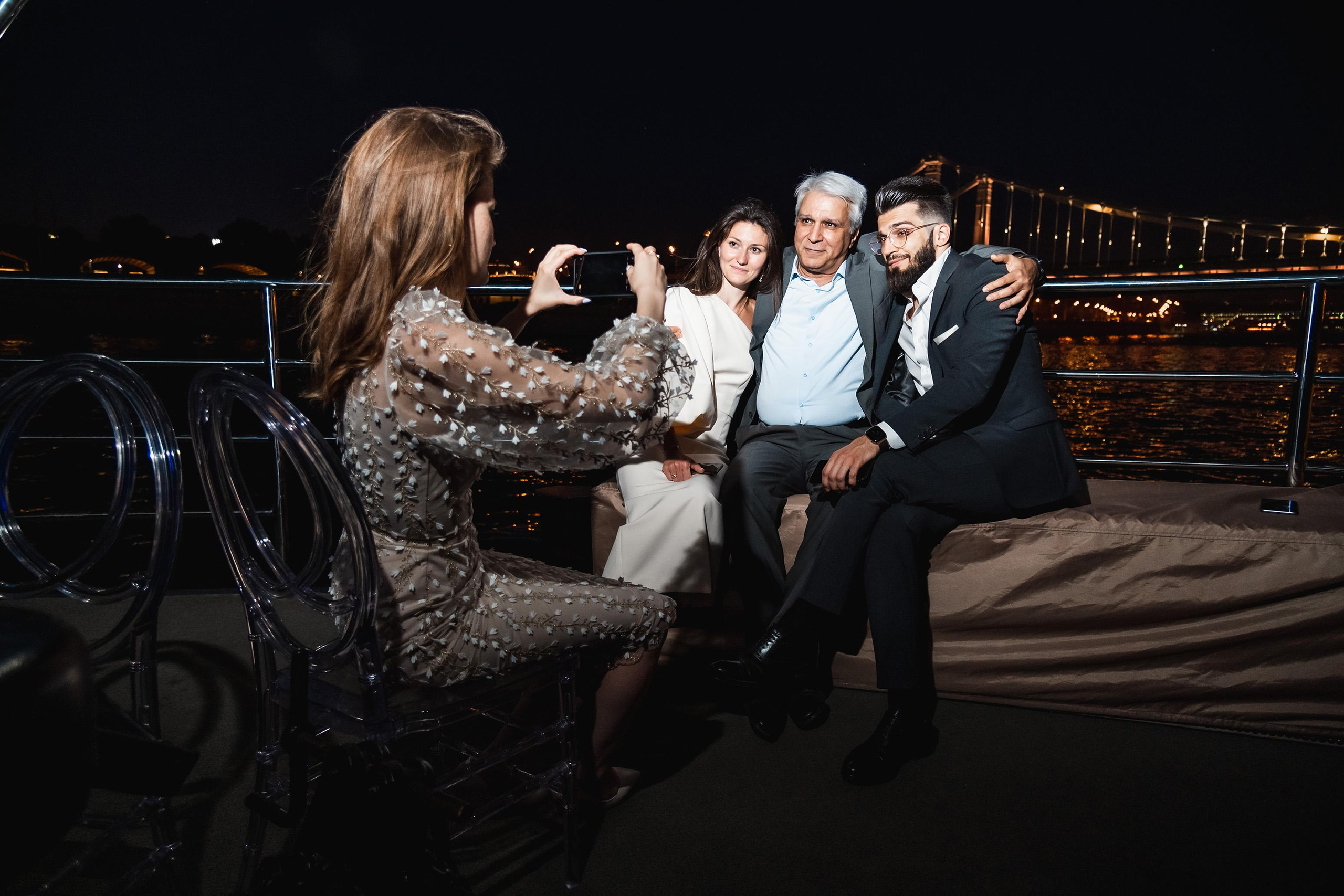 Свадьба на корабле. Фотограф Катерина. Кипр