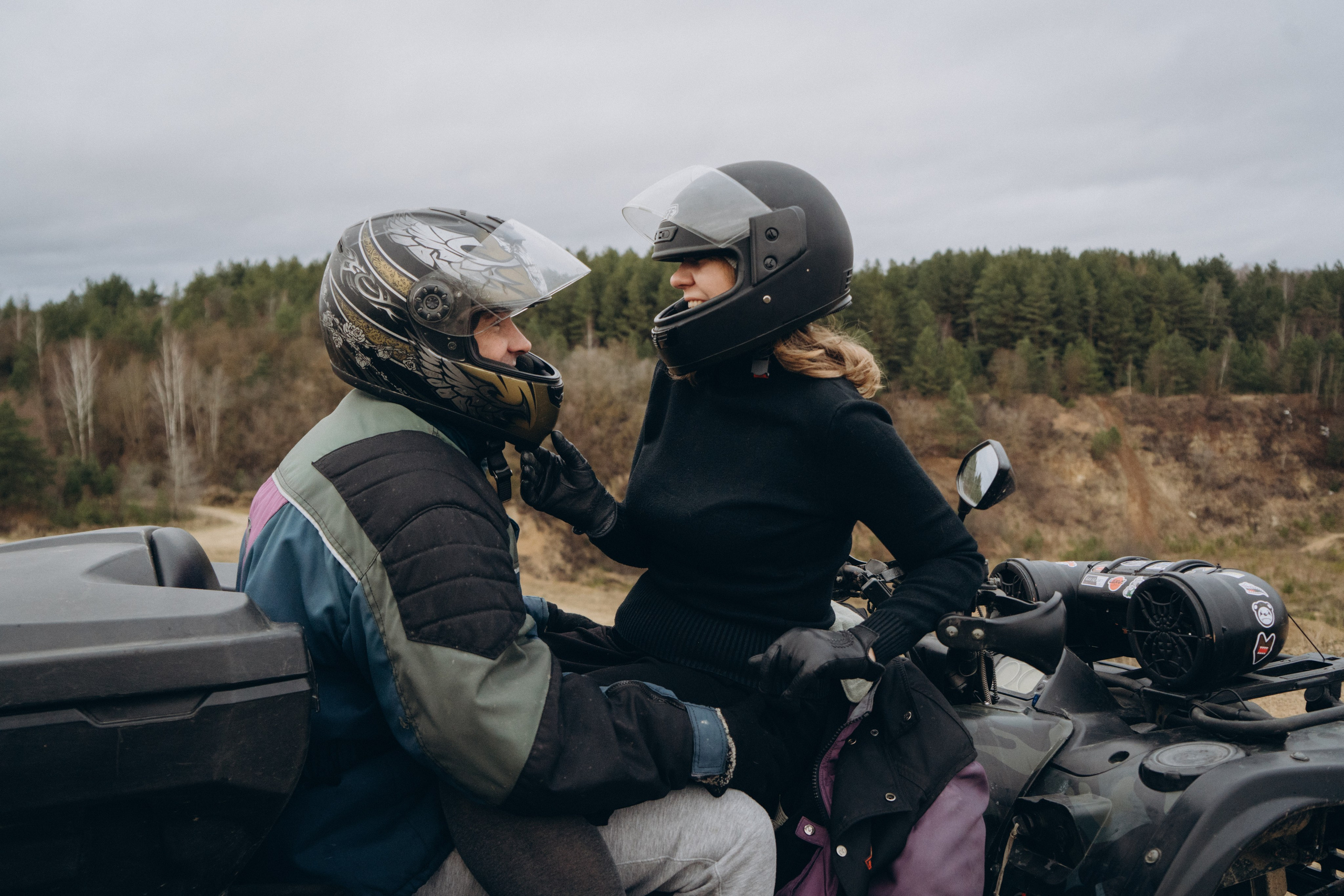 Лав Стори на квадрике. Лиза Фирстова