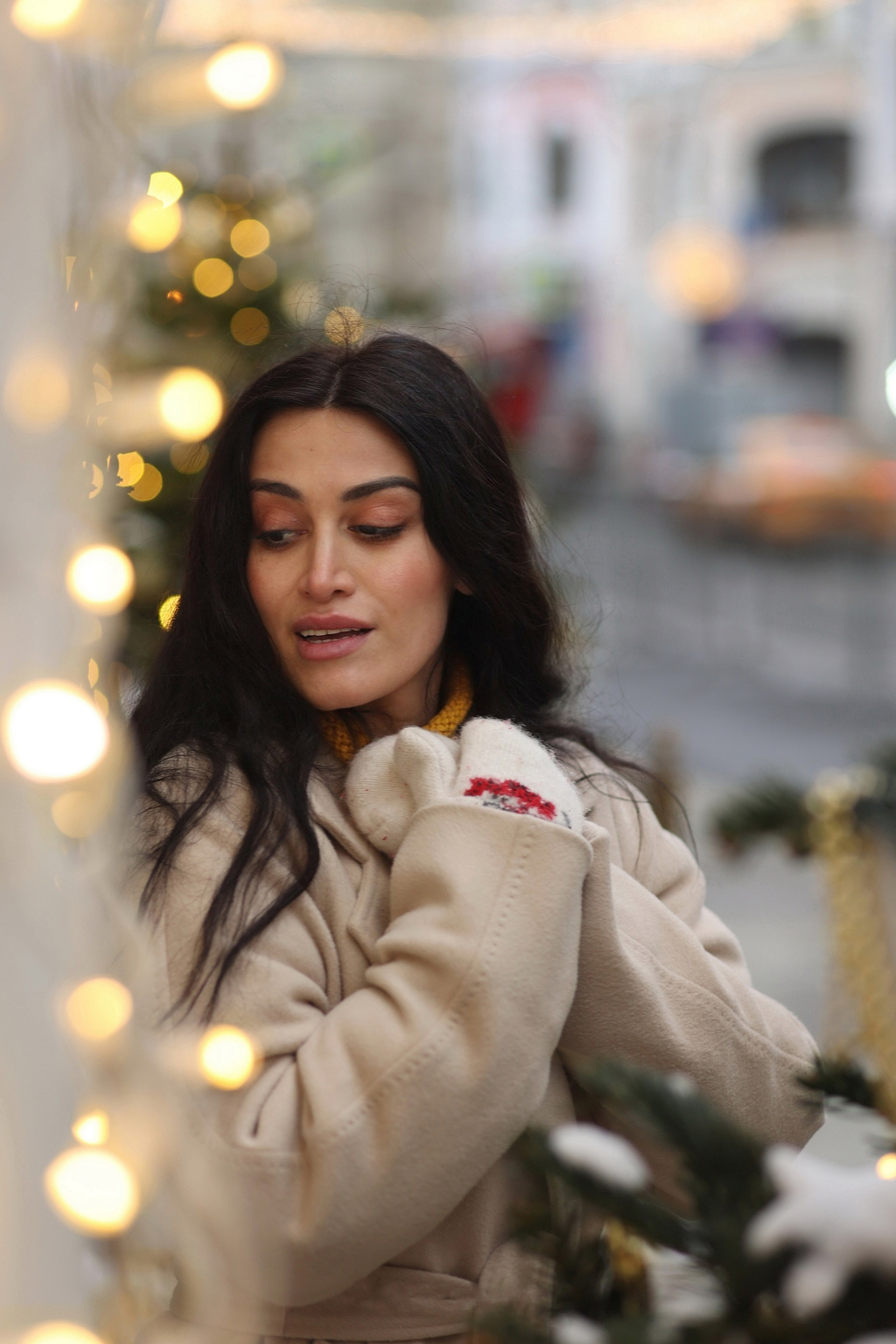 Новогодняя фотосессия. Гум ярмарка. Портретный фотограф Москва