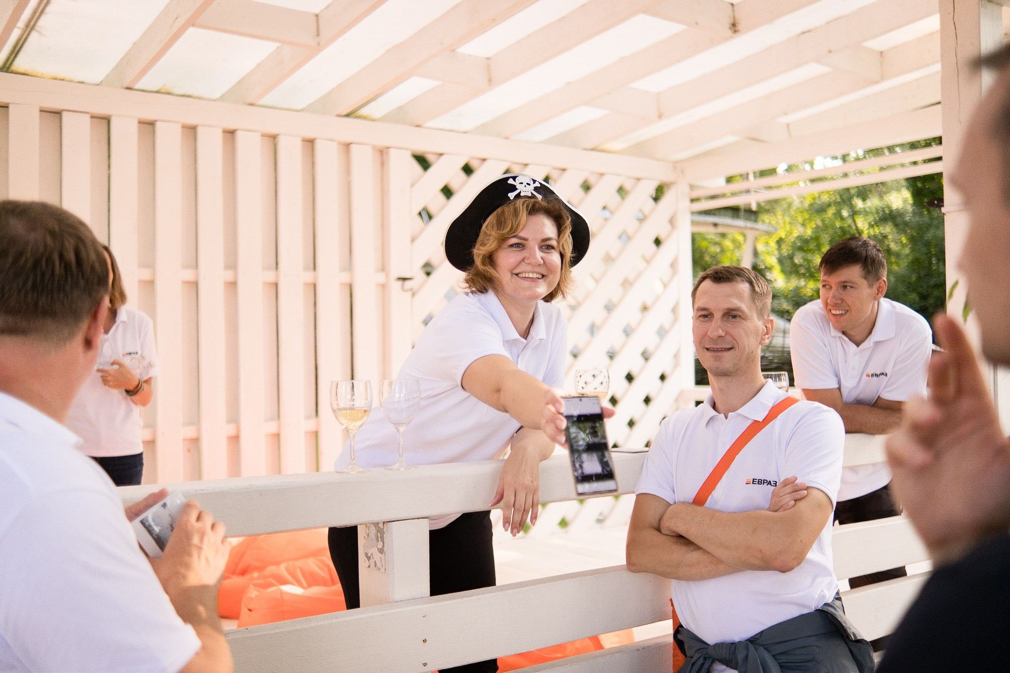 Корпоративная парусная регата Evraz. Репортажный фотограф Денис Тихомиров. Москва