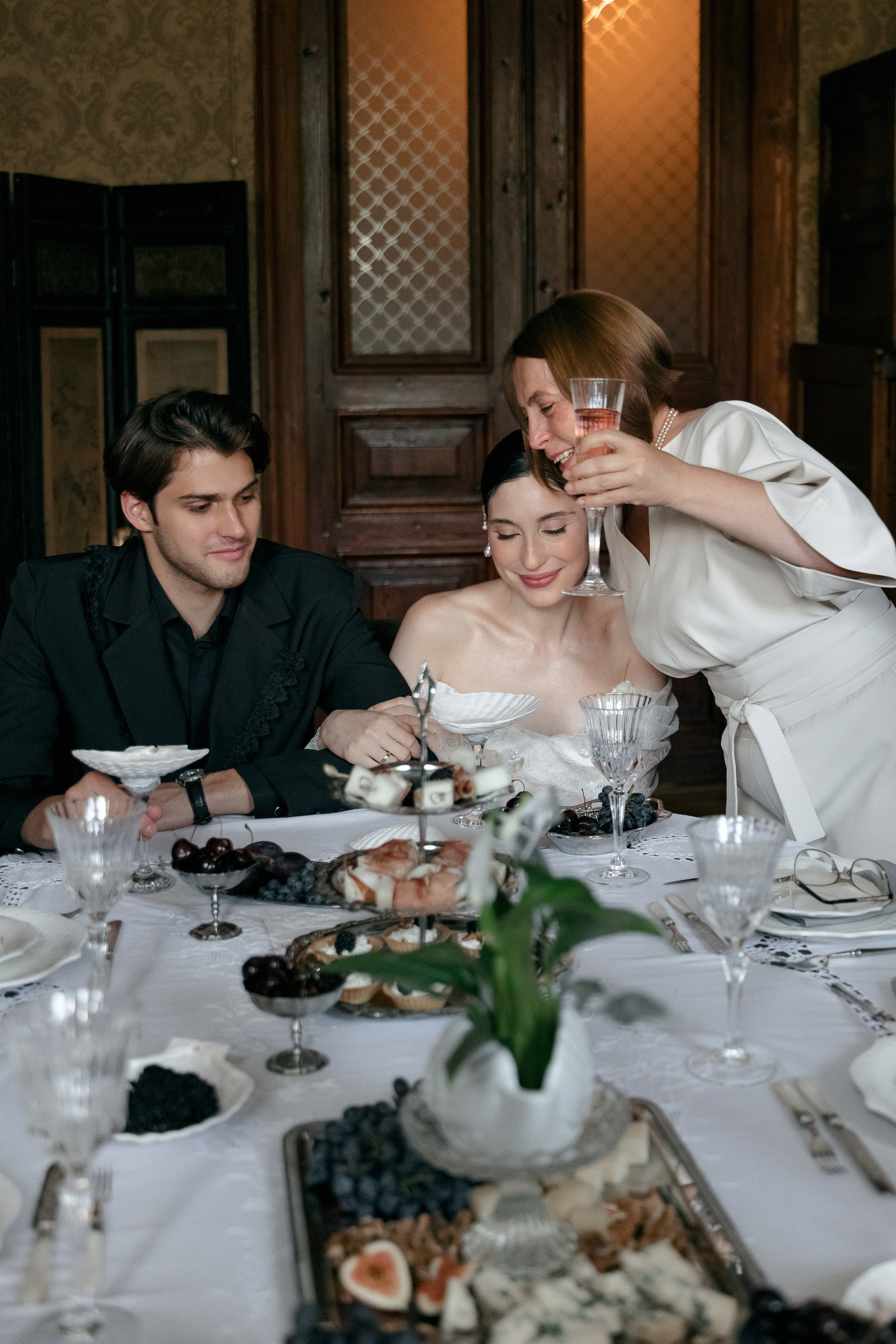 Винтажная история Полины и Дмитрия. Свадебный фотограф Москва