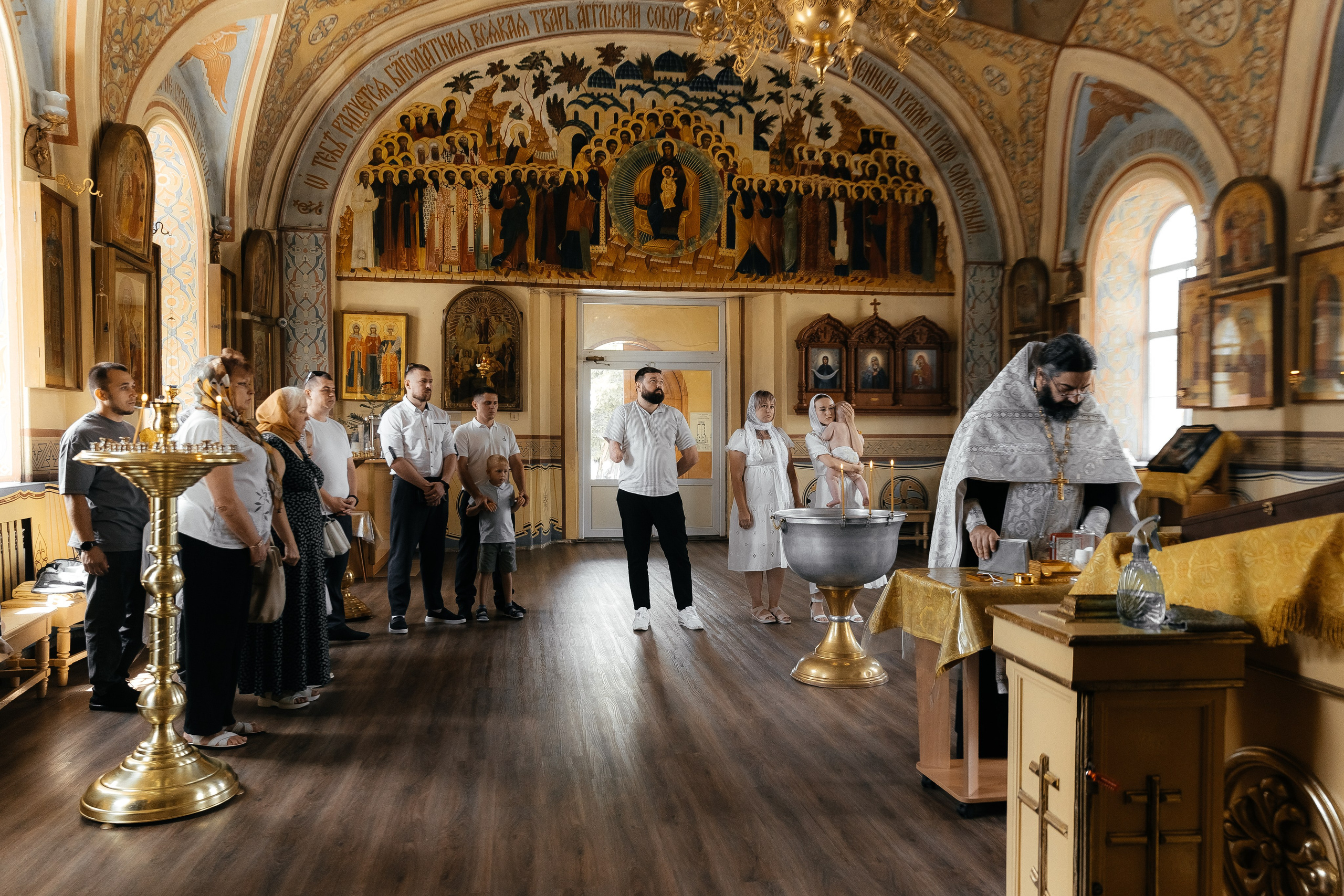 Крещение Богдана. Свадебный и семейный фотограф в Таганроге и Ростове Руднева Анастасия
