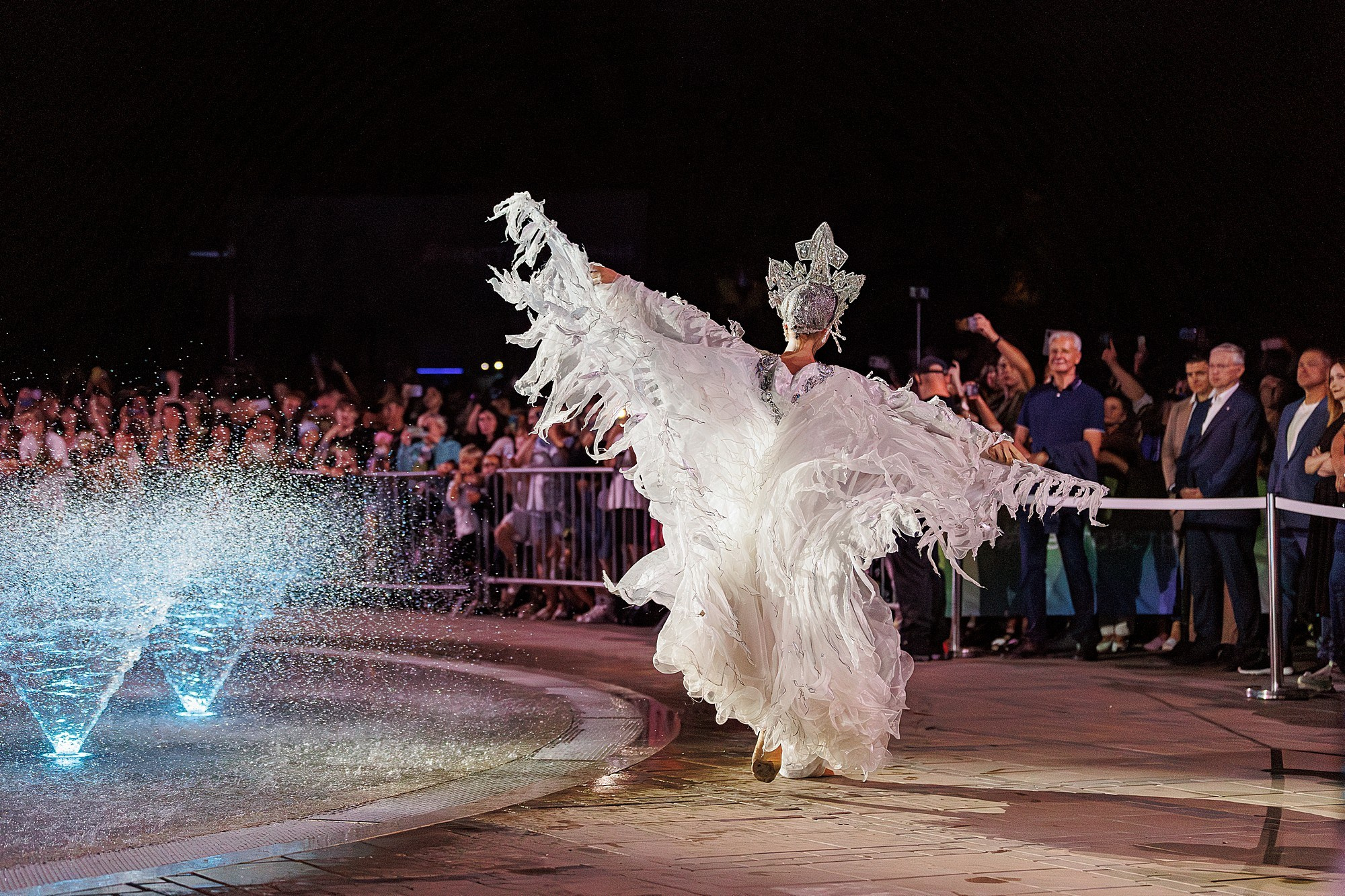 Открытие мультимедийного фонтана | СБЕР. Боченков Вадим | Фотограф в Пскове и Санкт-Петербурге