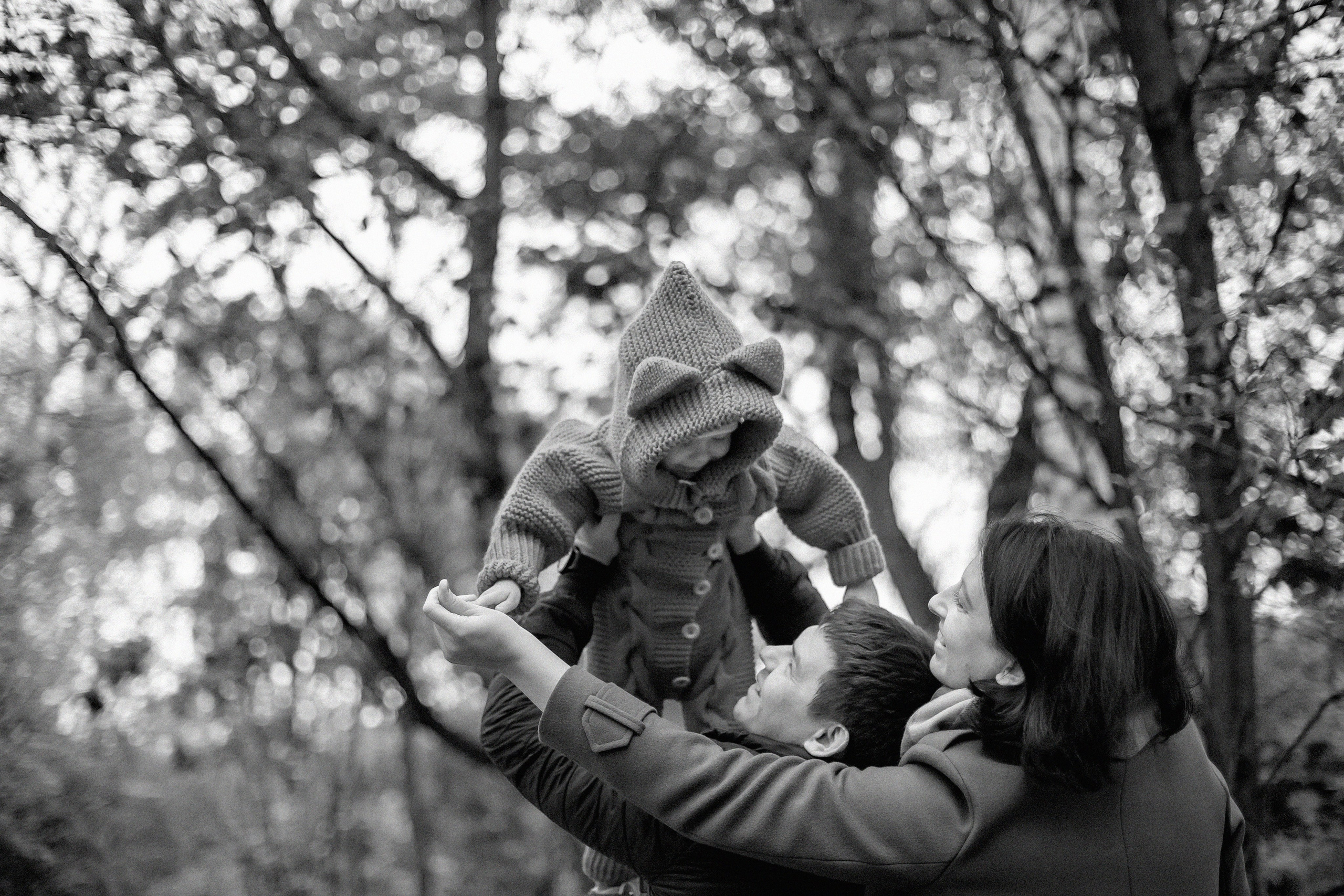 Тепло осени. Леон и родители. Фотограф в Москве Базанова Дарья