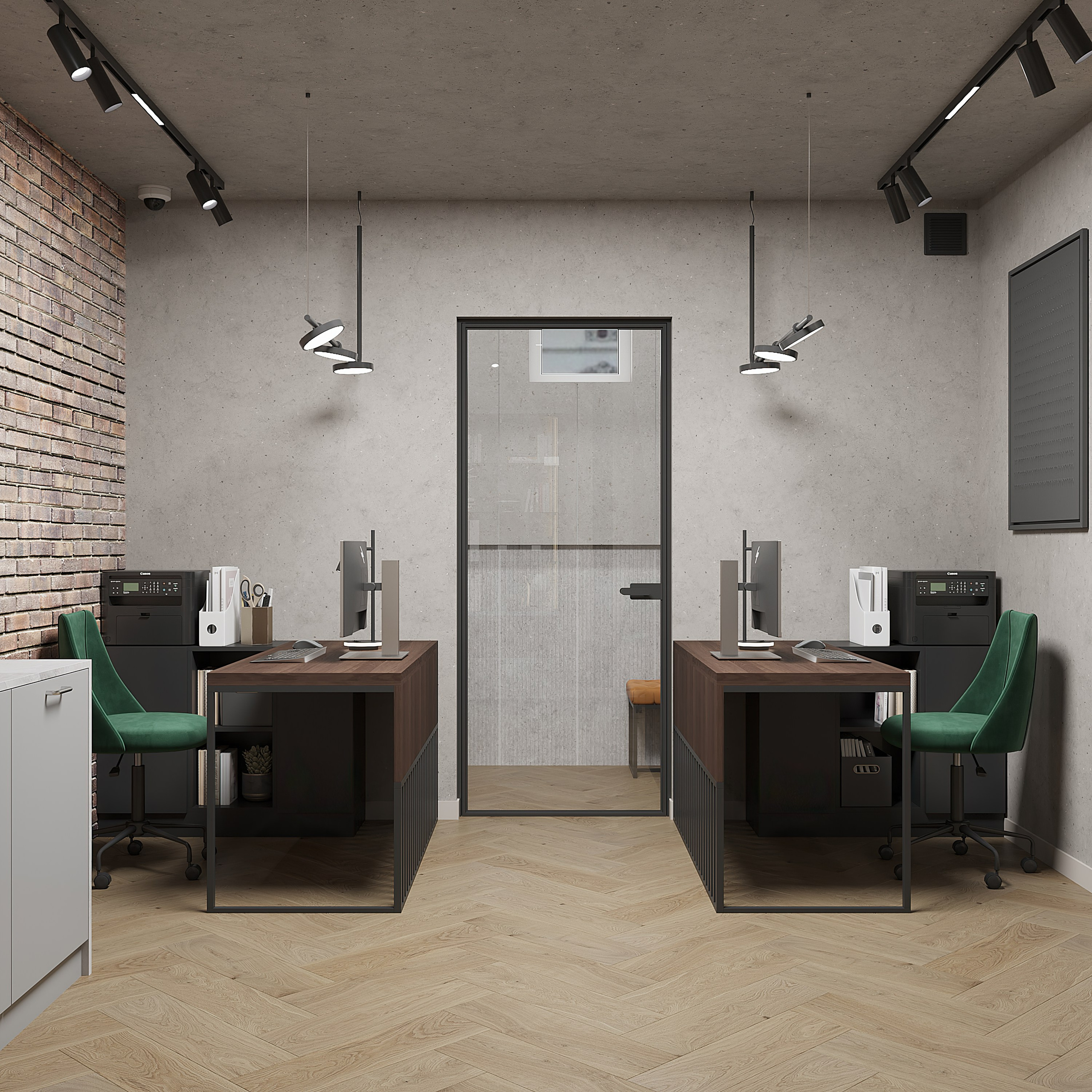 Коммерческое помещение — офис юриста, г. Рязань. Студия дизайна и ремонта ZAROVNIK build&design