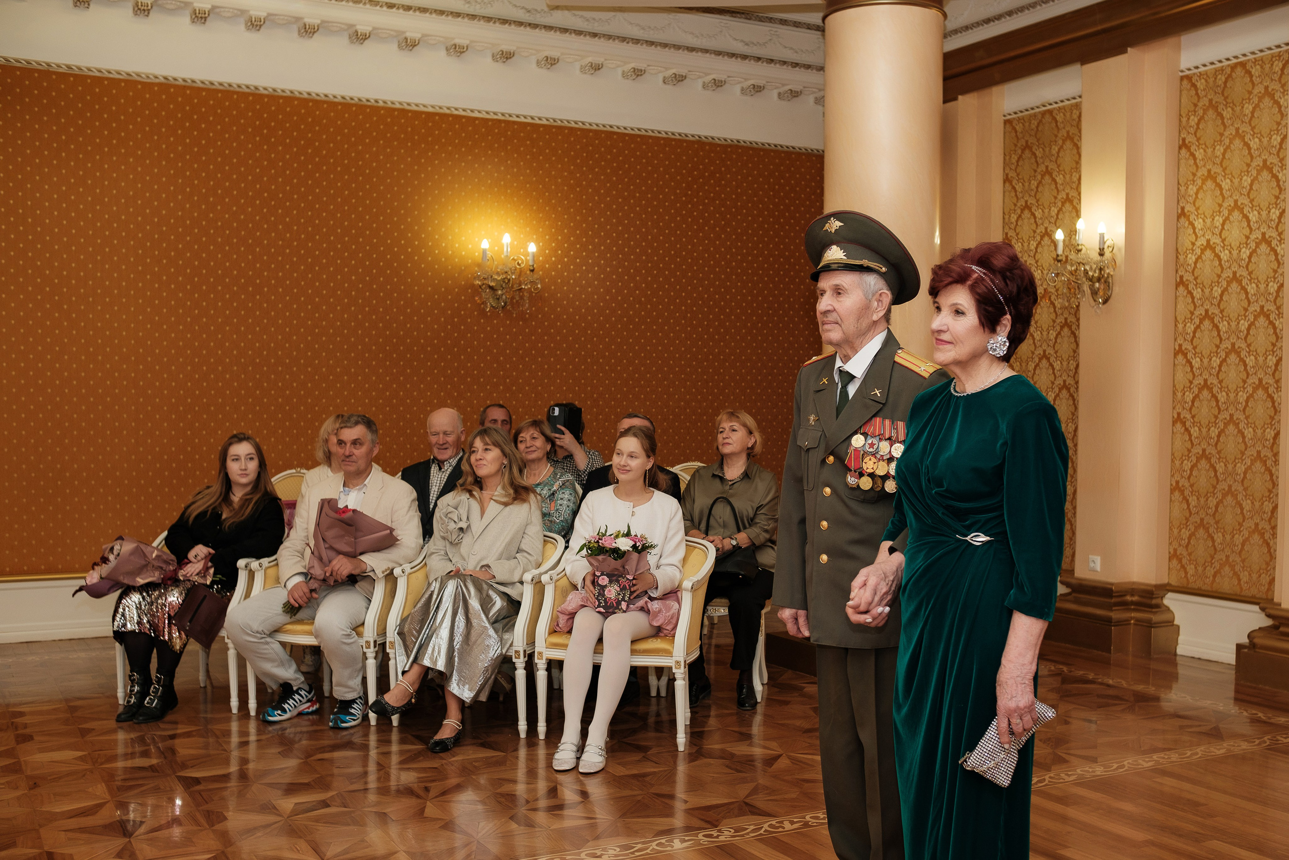 Николай Егорович и Светлана Ивановна 65 лет со дня Свадьбы 05.10.2024. Фотограф Евгения Войко Тюмень