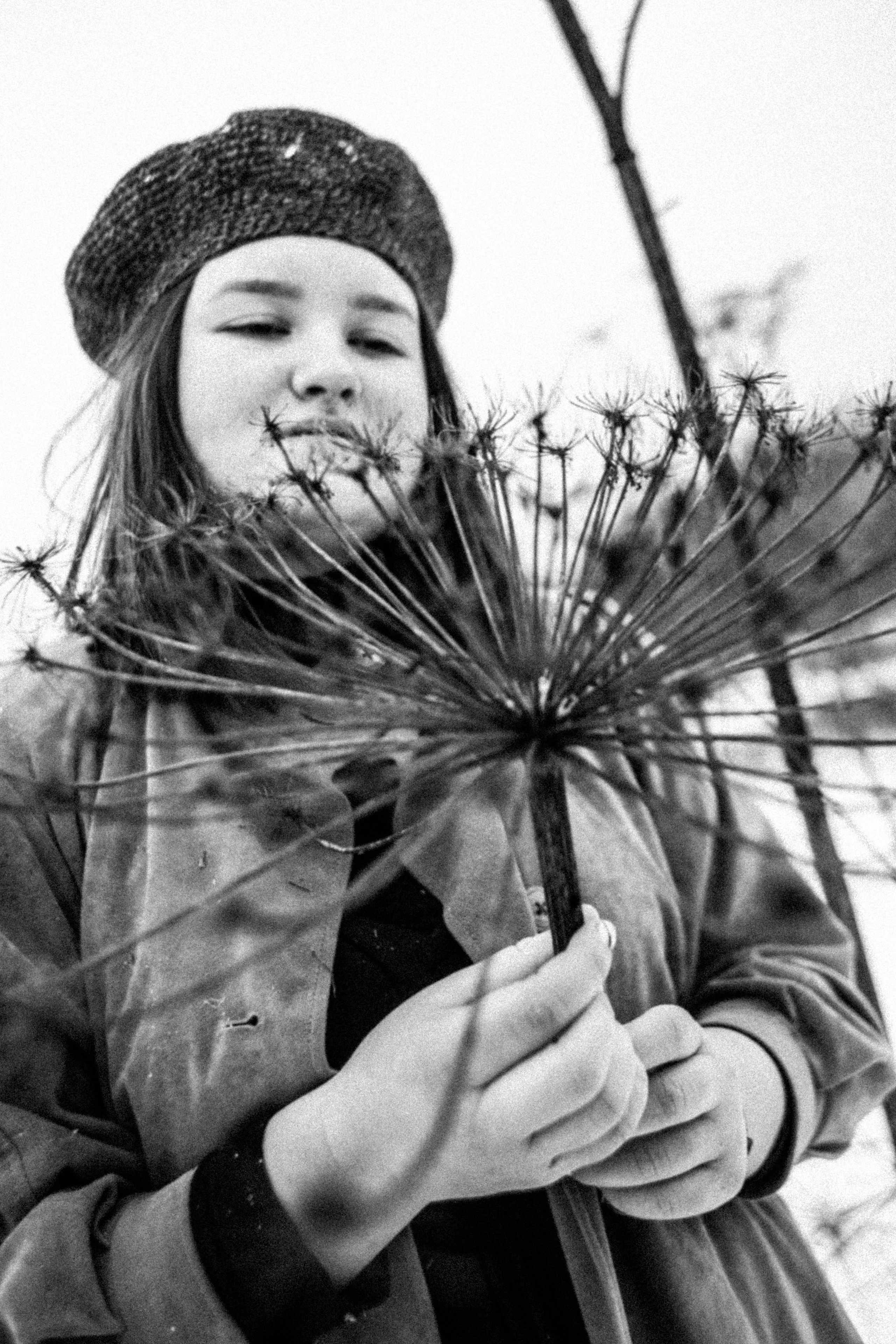 Олеся. Зимнее поле. Фотограф в Нижнем Новгороде
