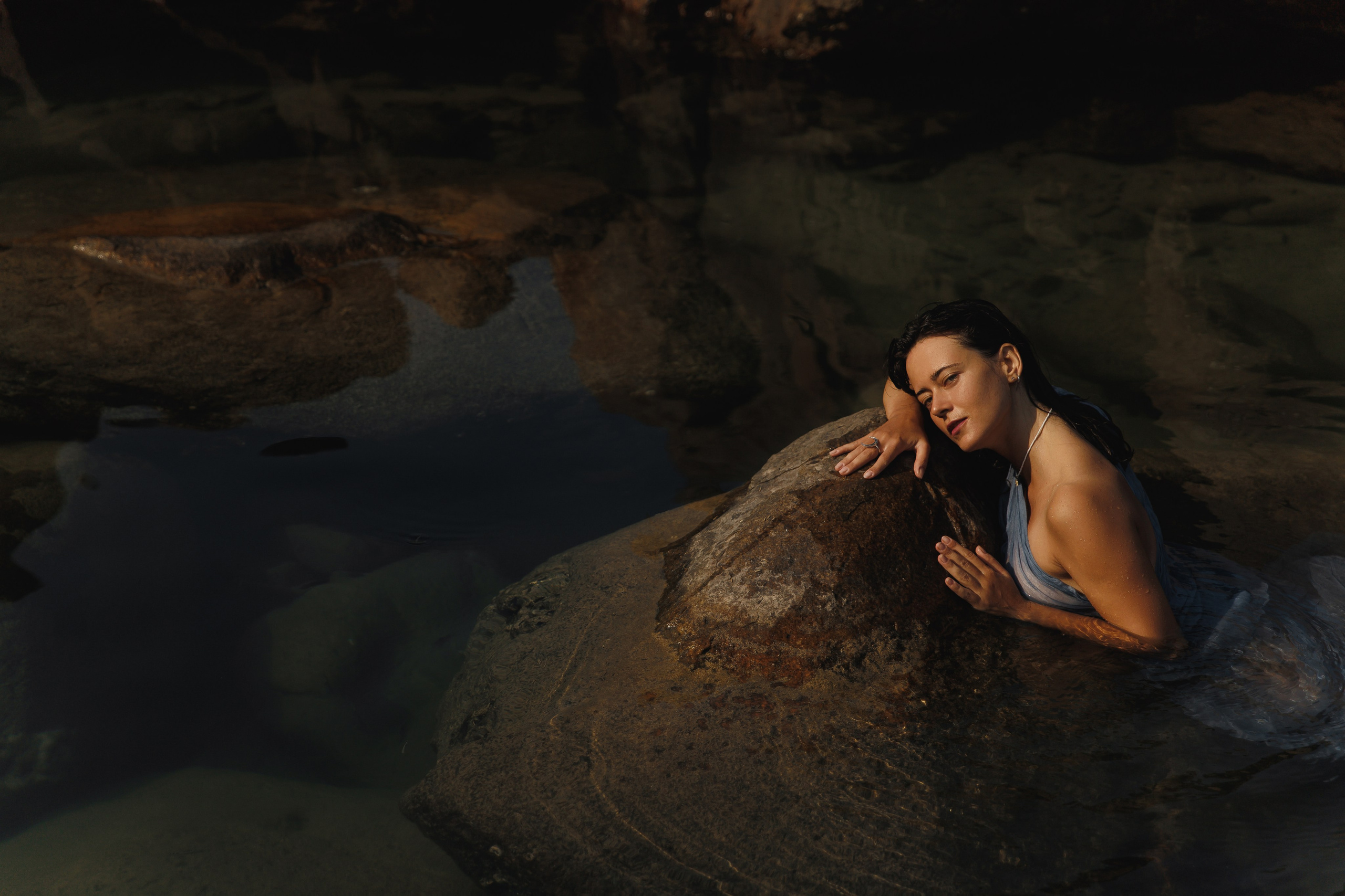 Богиня ин зе оушен. Wedding photographer in St. Petersburg, Europe and Israel Anna Agafon