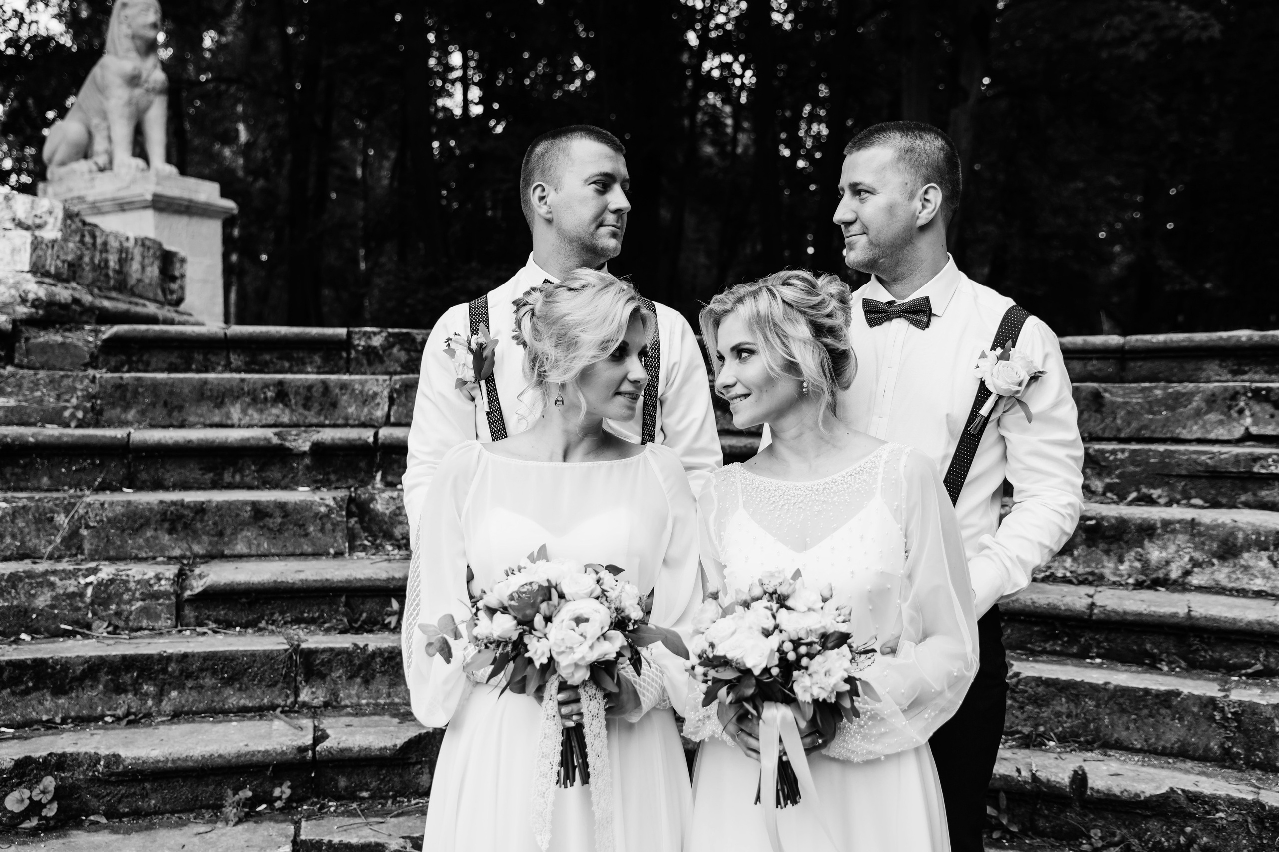 Юлия и Сергей, Евгения и Иван. Свадебный и семейный фотограф Александра Кос