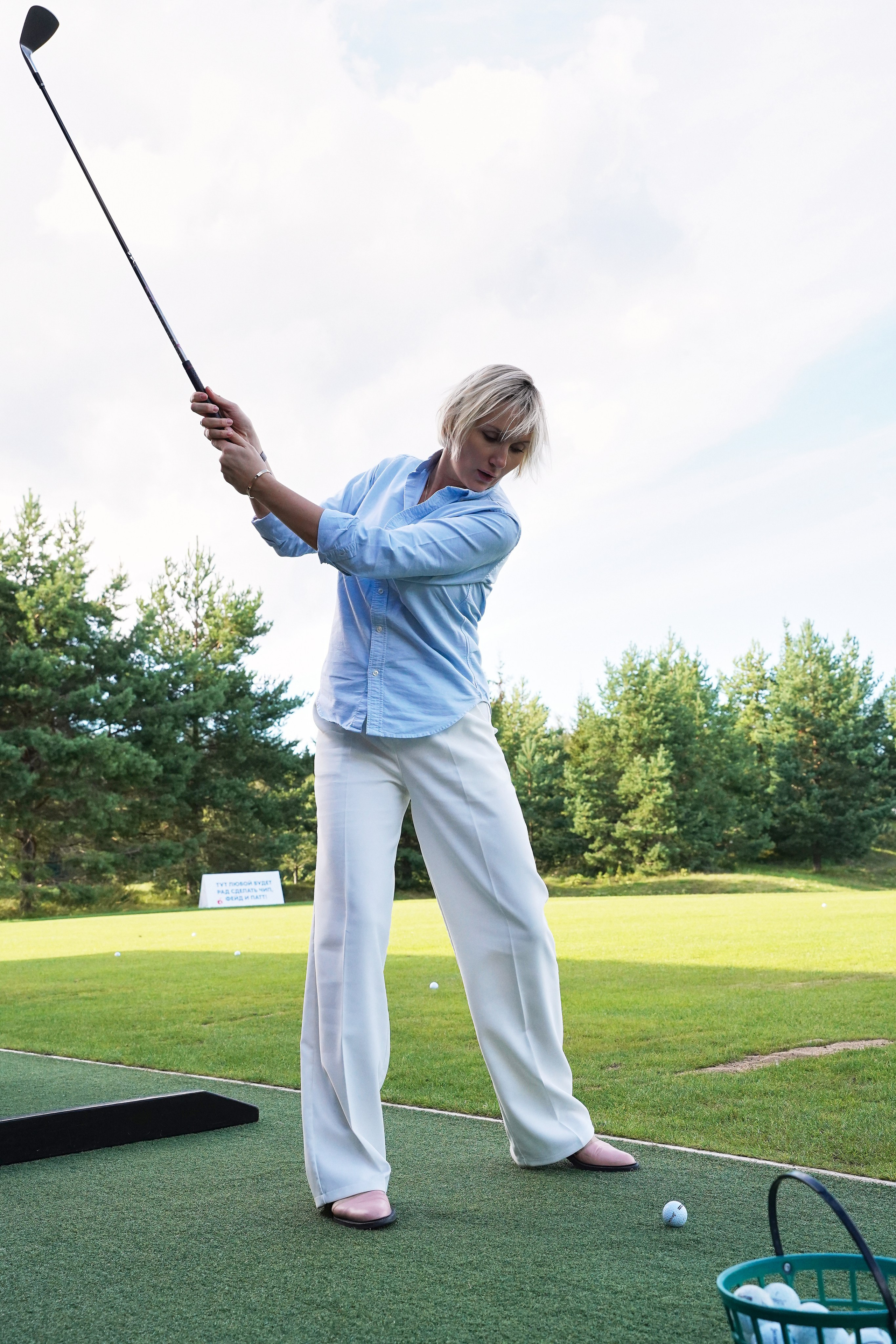 Гольф Пестово X OLIMBET. Фотограф