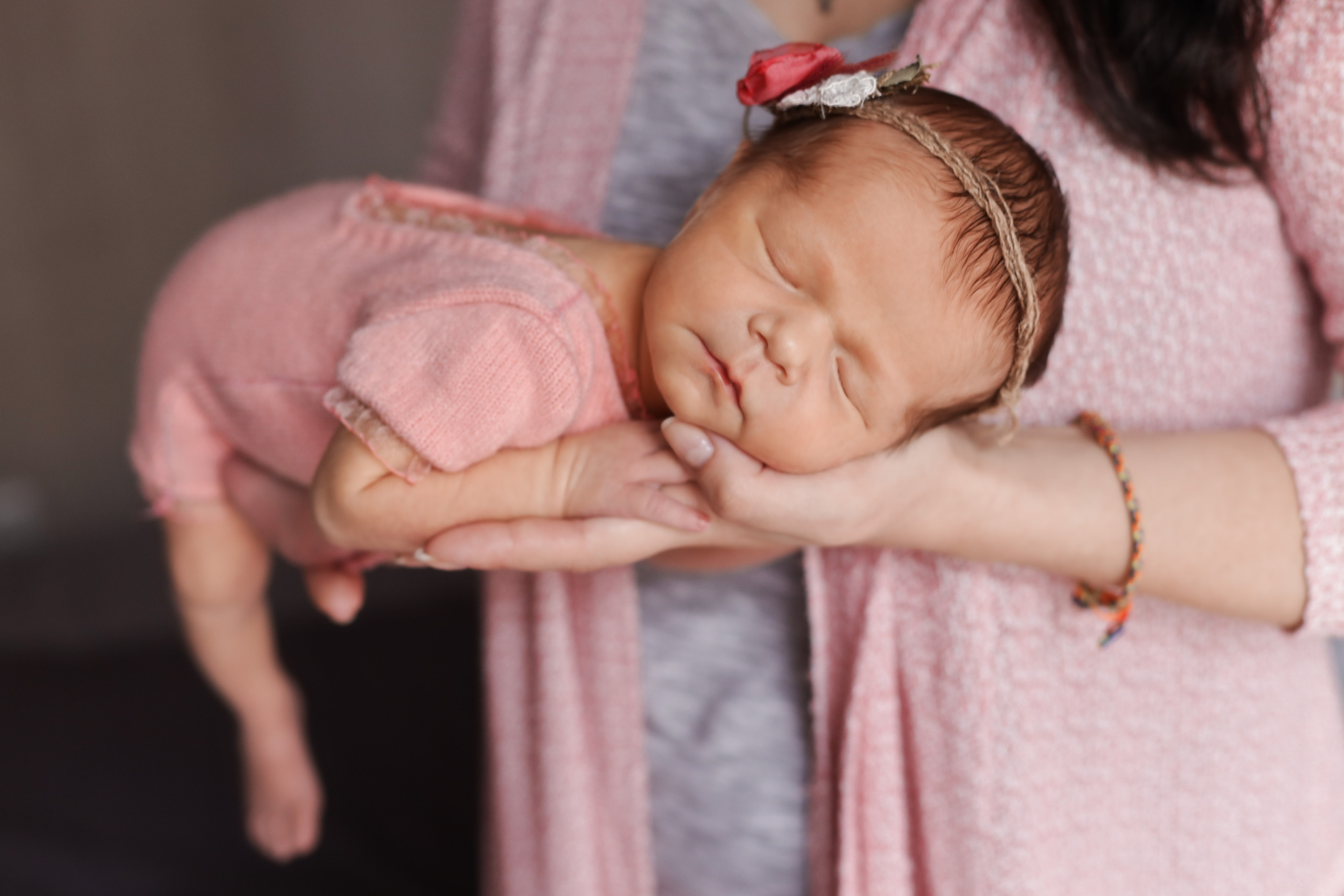 Мила 6 дней. Семейный фотограф и фотограф новорожденных в Санкт-Петербурге Алина Фе