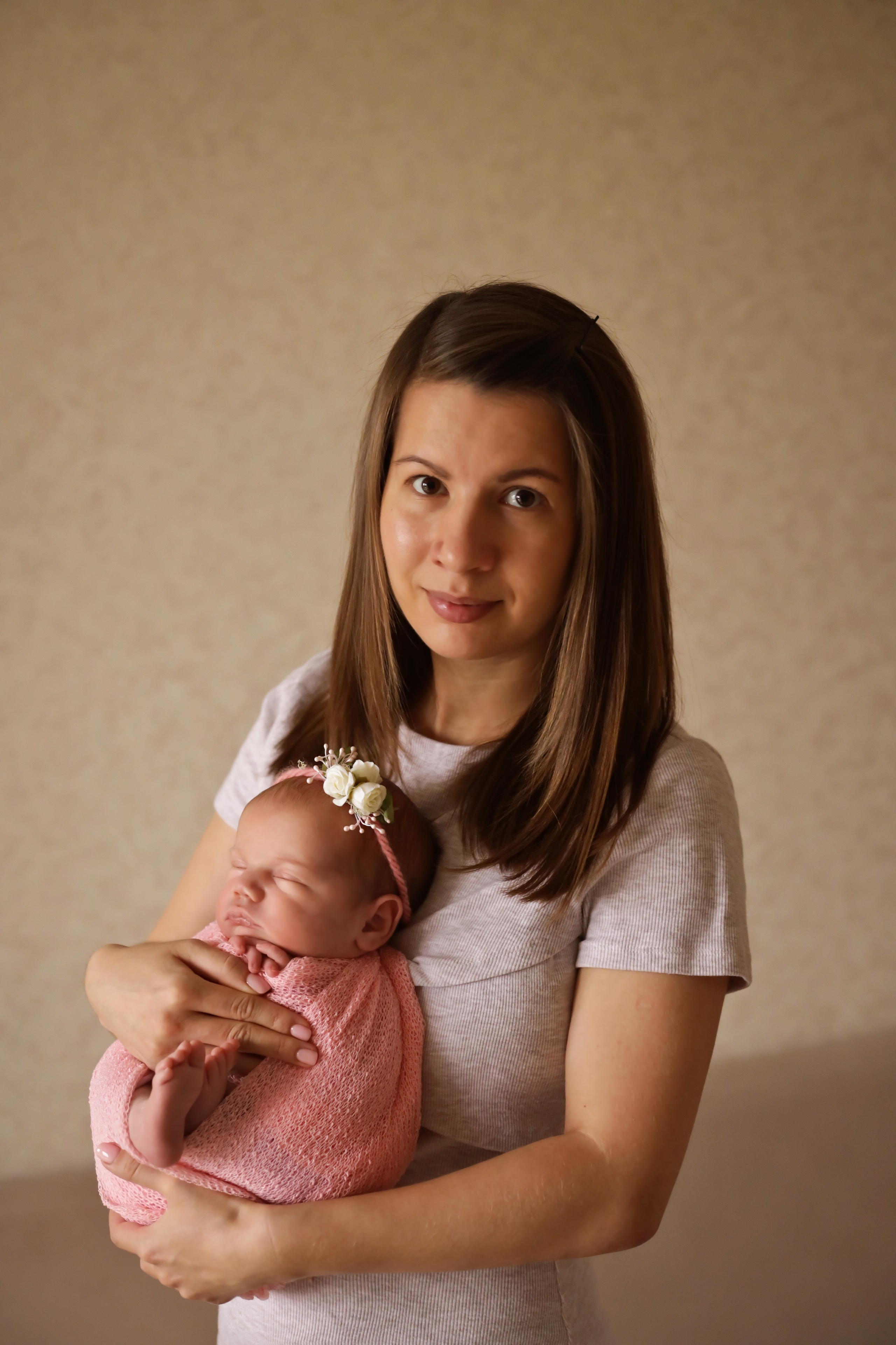 Вероника 16 дней. Семейный фотограф и фотограф новорожденных в Санкт-Петербурге Алина Фе