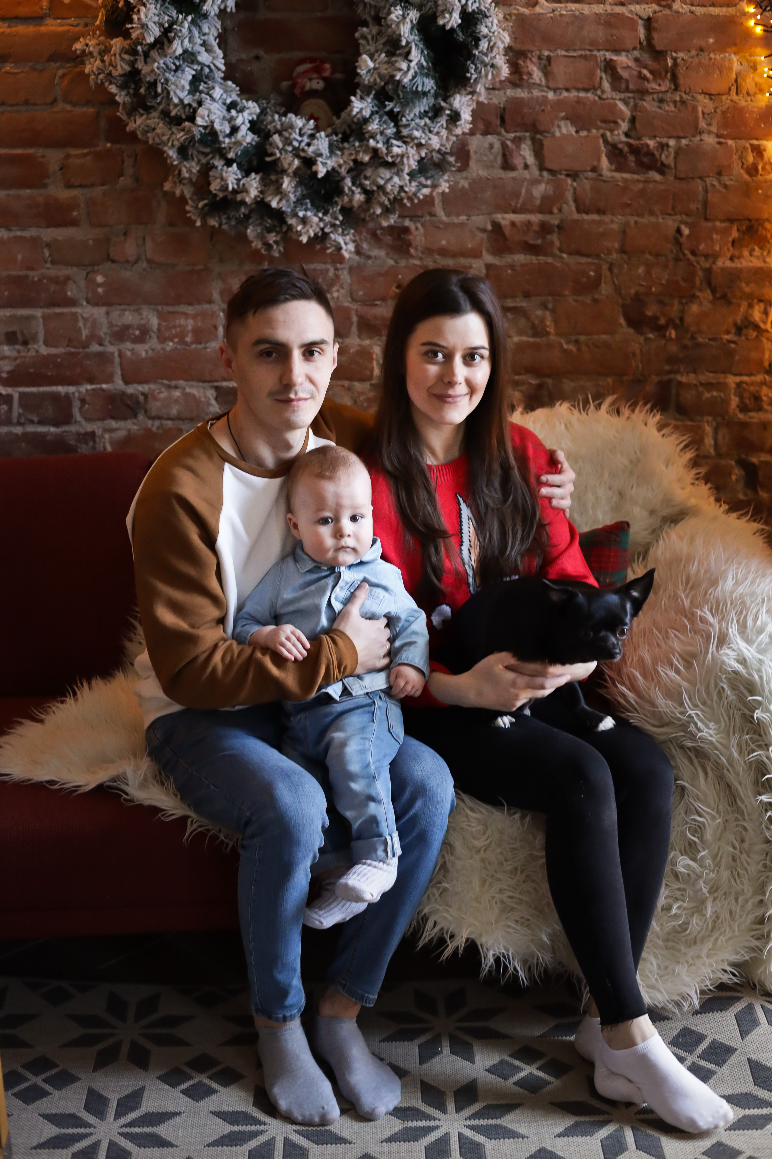 Семья Натальи. Семейный фотограф и фотограф новорожденных в Санкт-Петербурге Алина Фе