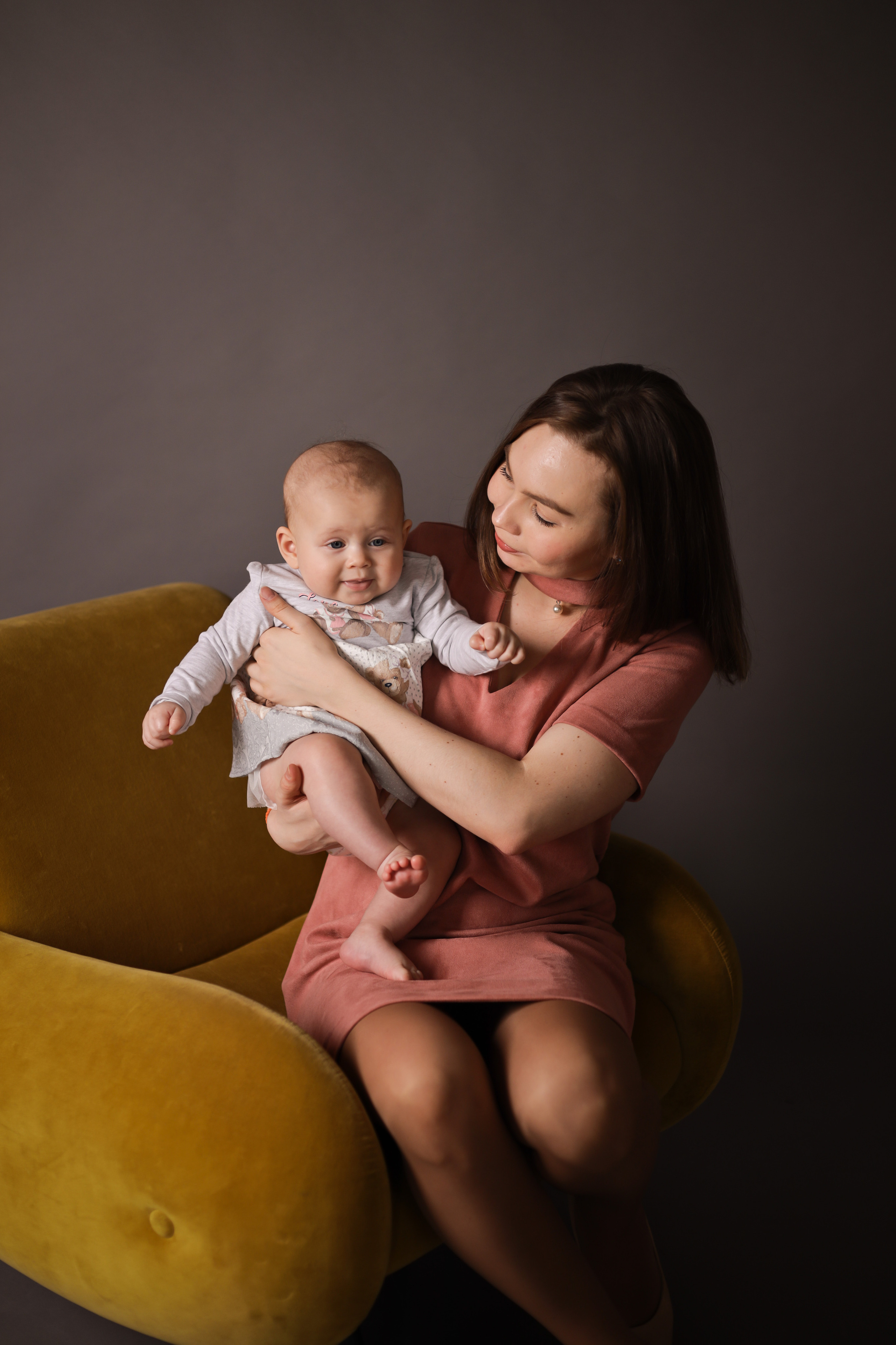 Семья Ольги. Семейный фотограф и фотограф новорожденных в Санкт-Петербурге Алина Фе