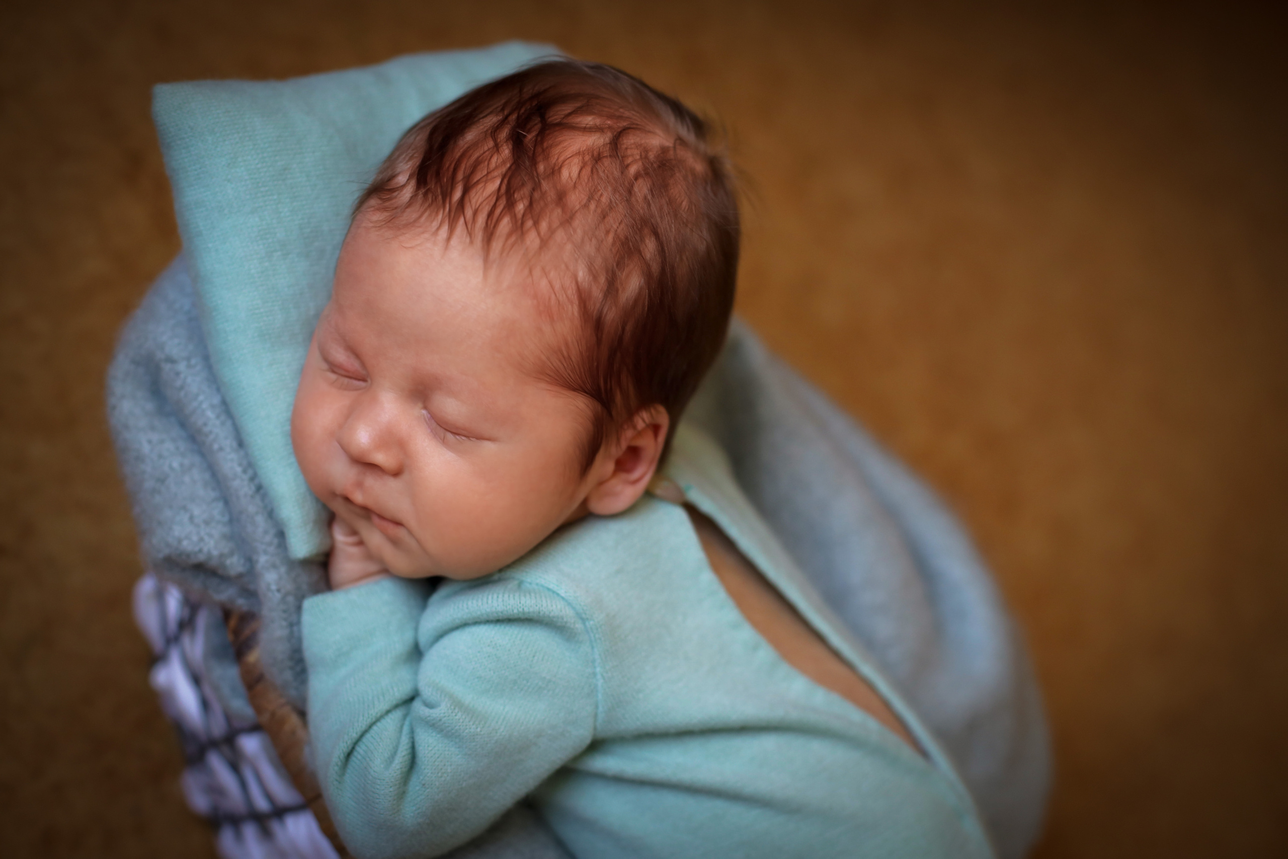 Егор 21 день. Семейный фотограф и фотограф новорожденных в Санкт-Петербурге Алина Фе