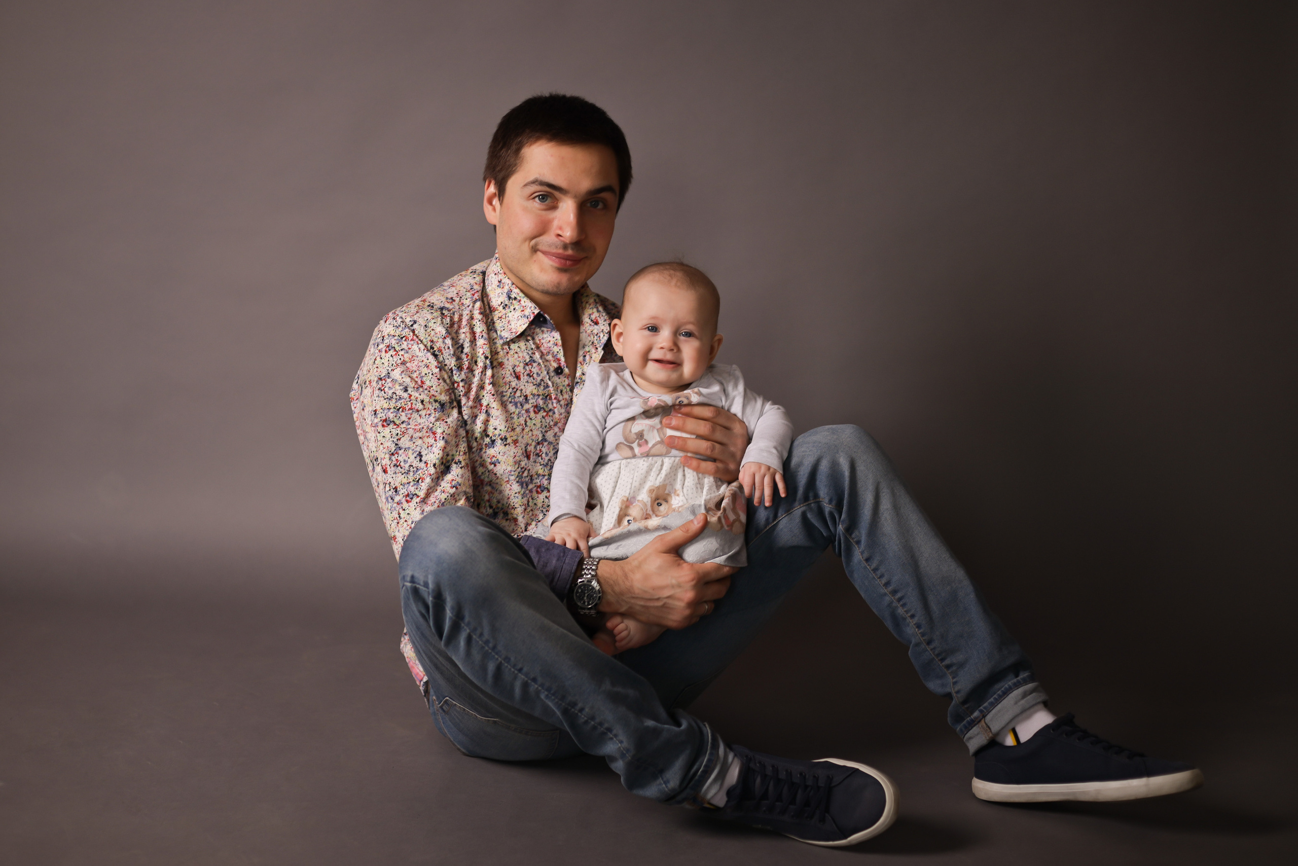 Семья Ольги. Семейный фотограф и фотограф новорожденных в Санкт-Петербурге Алина Фе