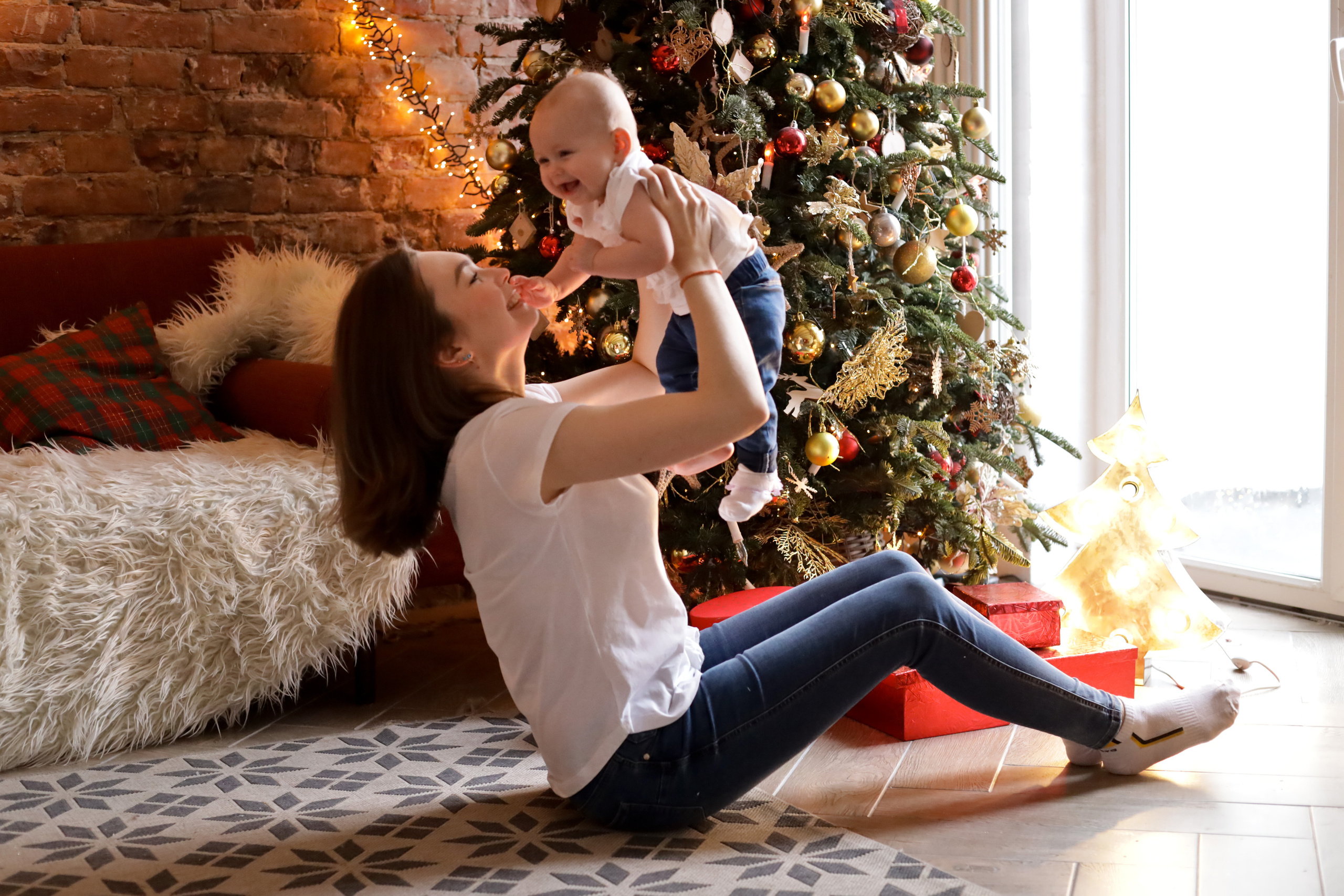 Семья Ольги. Семейный фотограф и фотограф новорожденных в Санкт-Петербурге Алина Фе