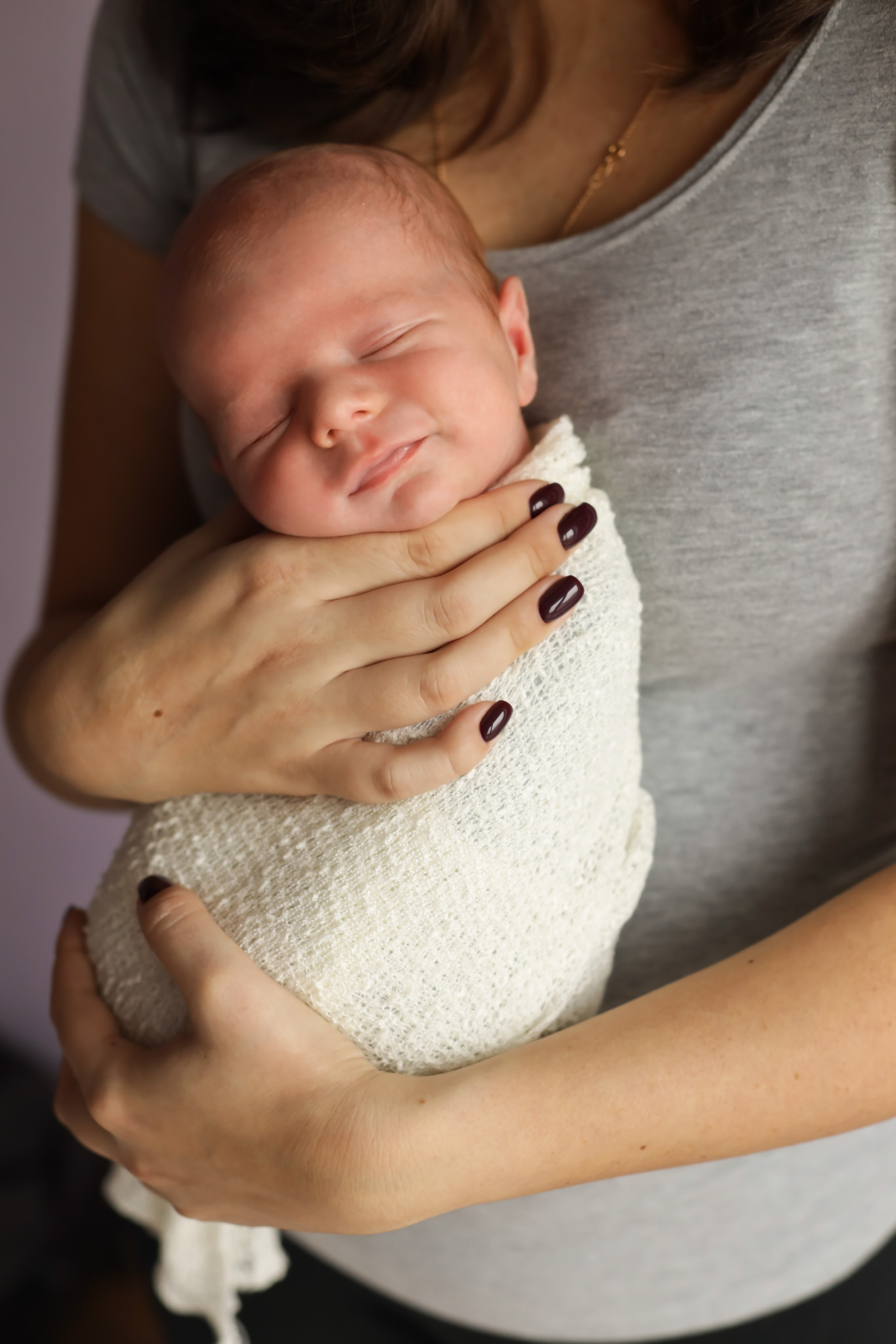 Матвей 18 дней. Семейный фотограф и фотограф новорожденных в Санкт-Петербурге Алина Фе