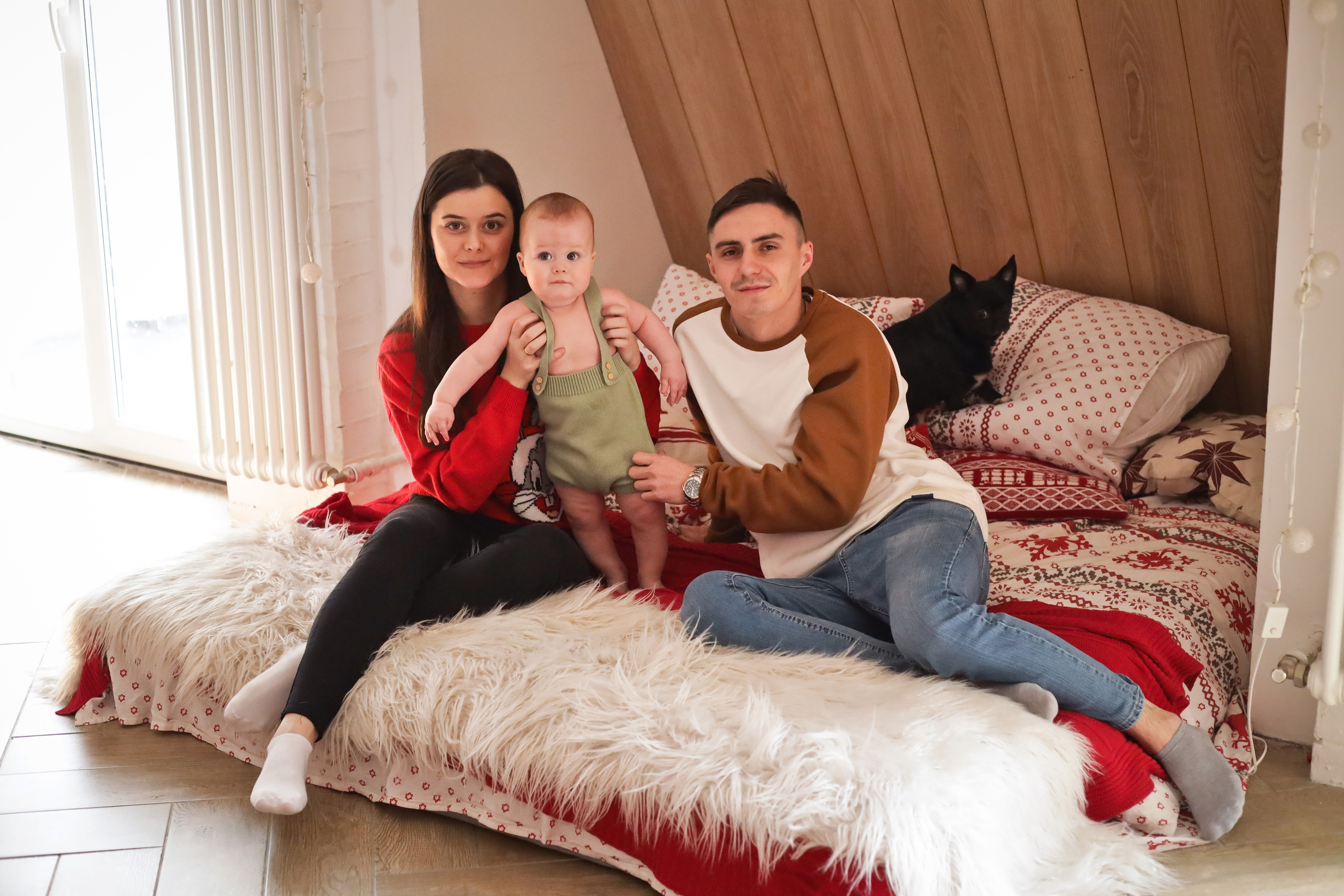 Семья Натальи. Семейный фотограф и фотограф новорожденных в Санкт-Петербурге Алина Фе