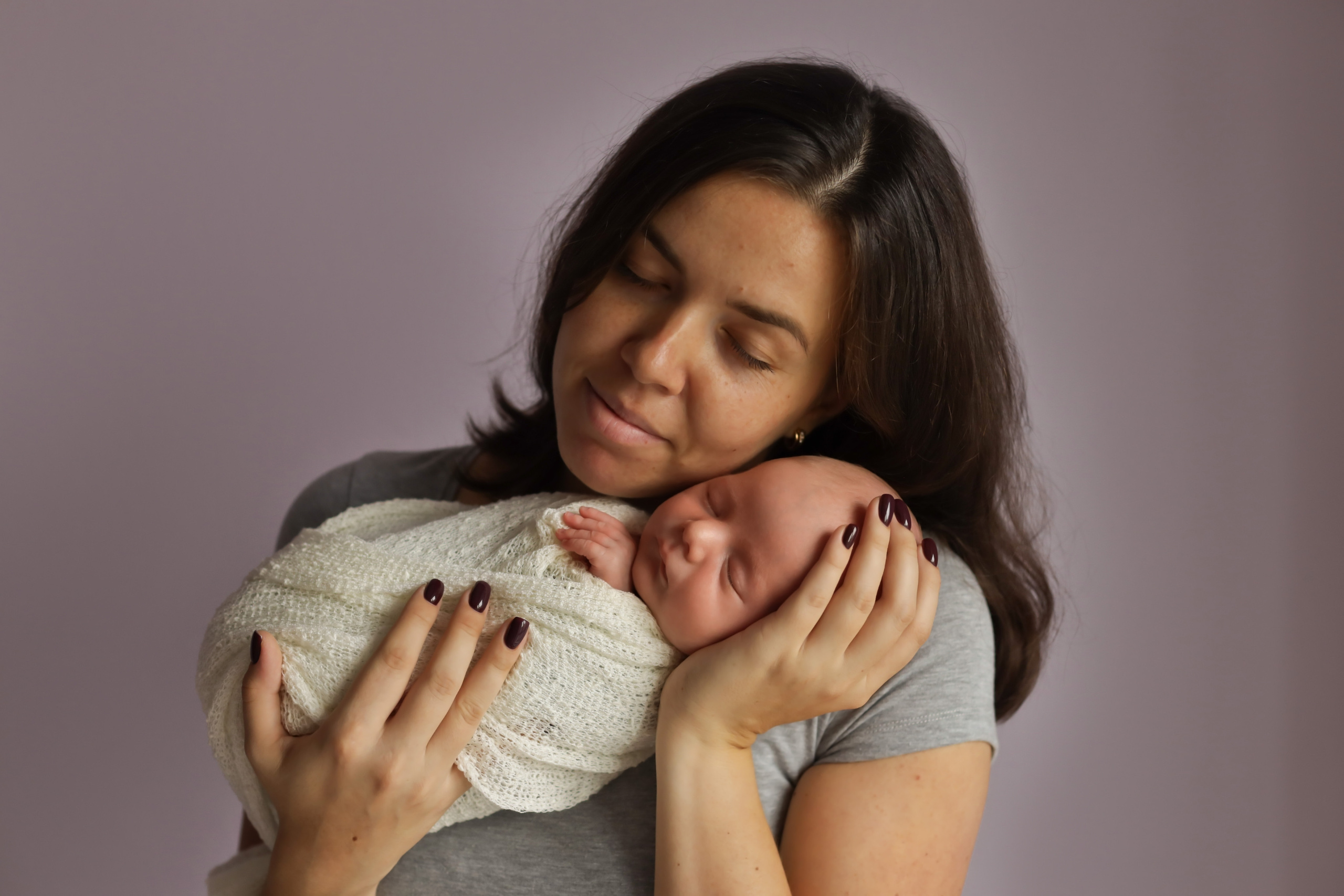 Матвей 18 дней. Семейный фотограф и фотограф новорожденных в Санкт-Петербурге Алина Фе