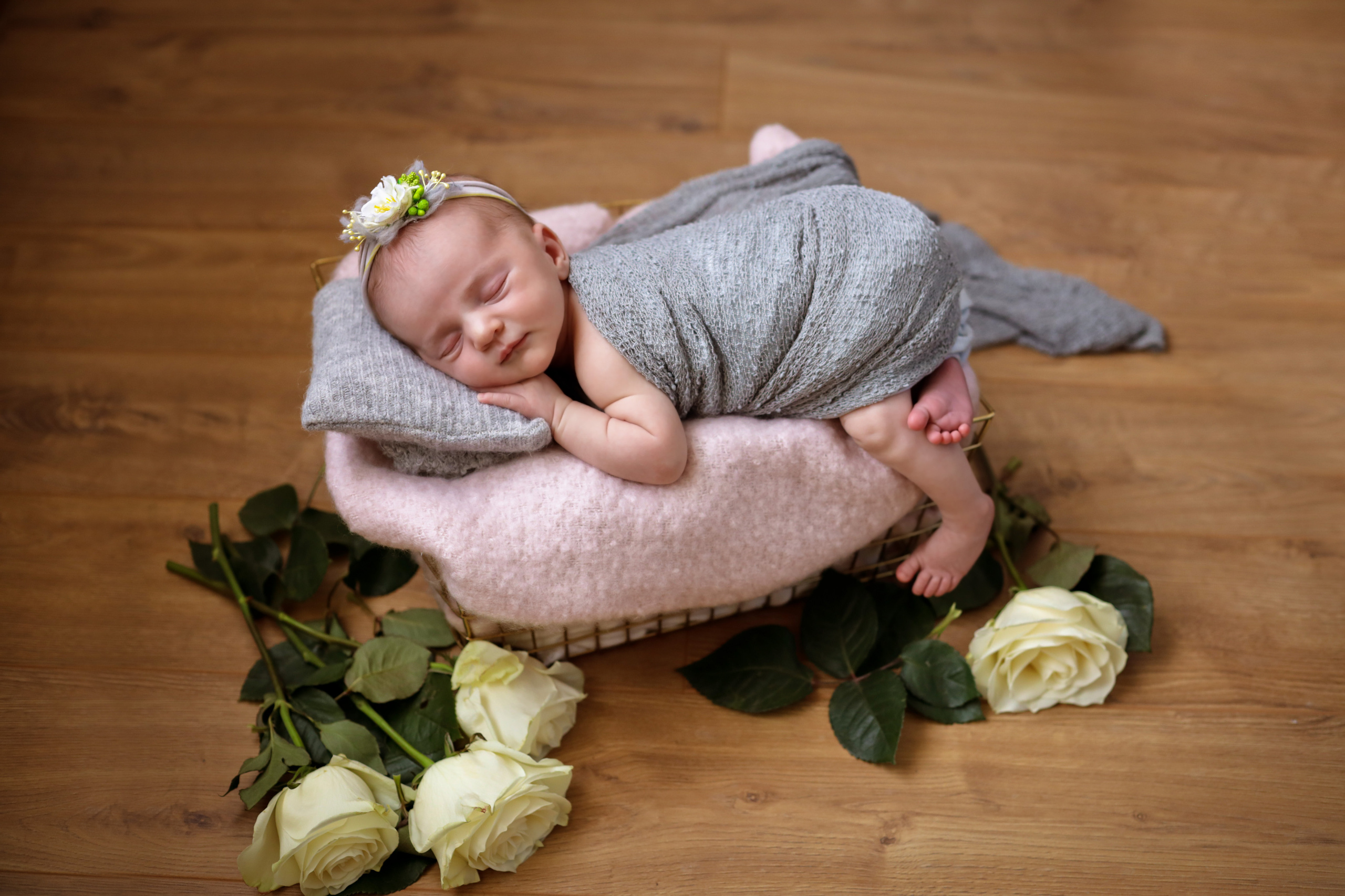 Таисия 7 дней. Семейный фотограф и фотограф новорожденных в Санкт-Петербурге Алина Фе
