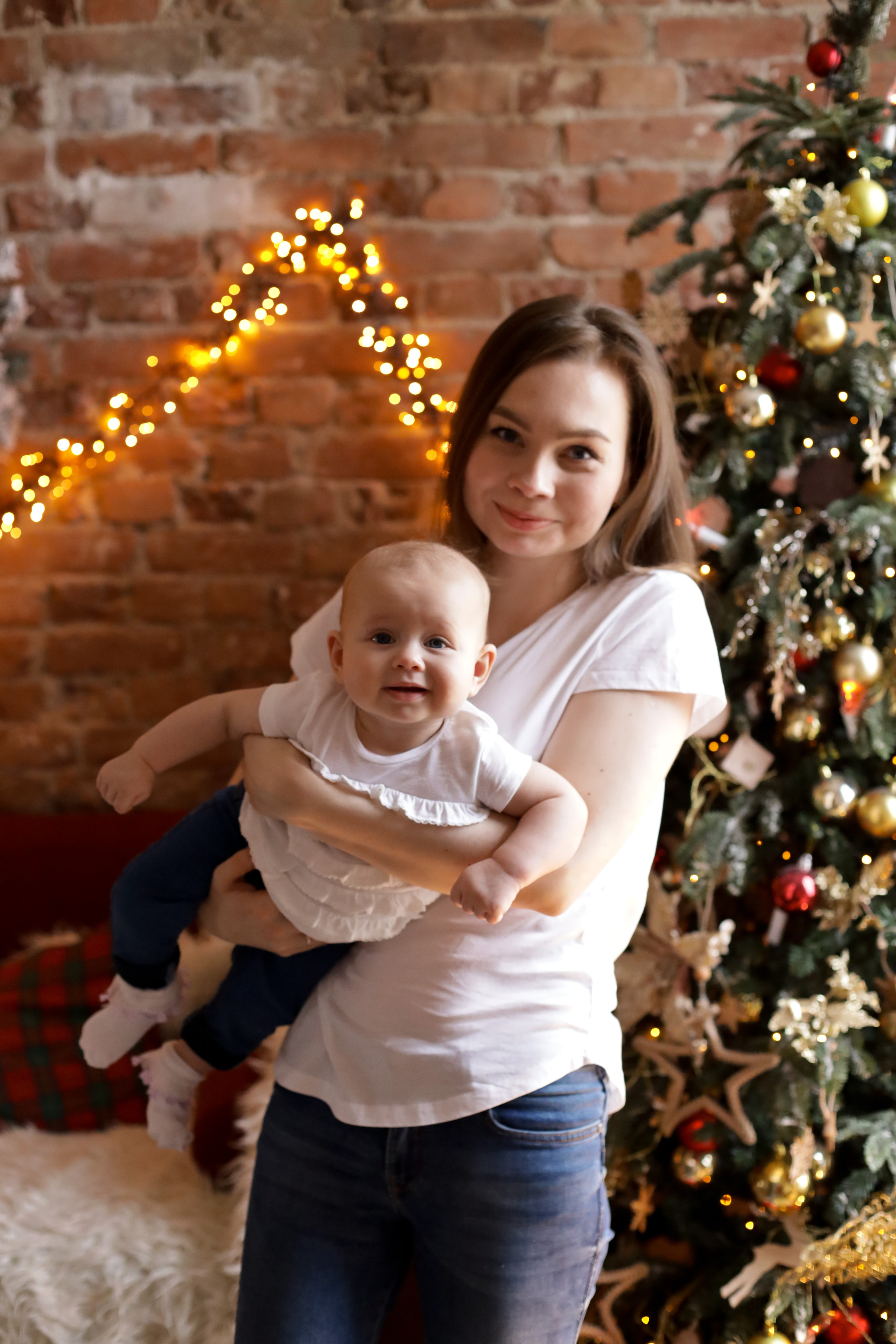 Семья Ольги. Семейный фотограф и фотограф новорожденных в Санкт-Петербурге Алина Фе