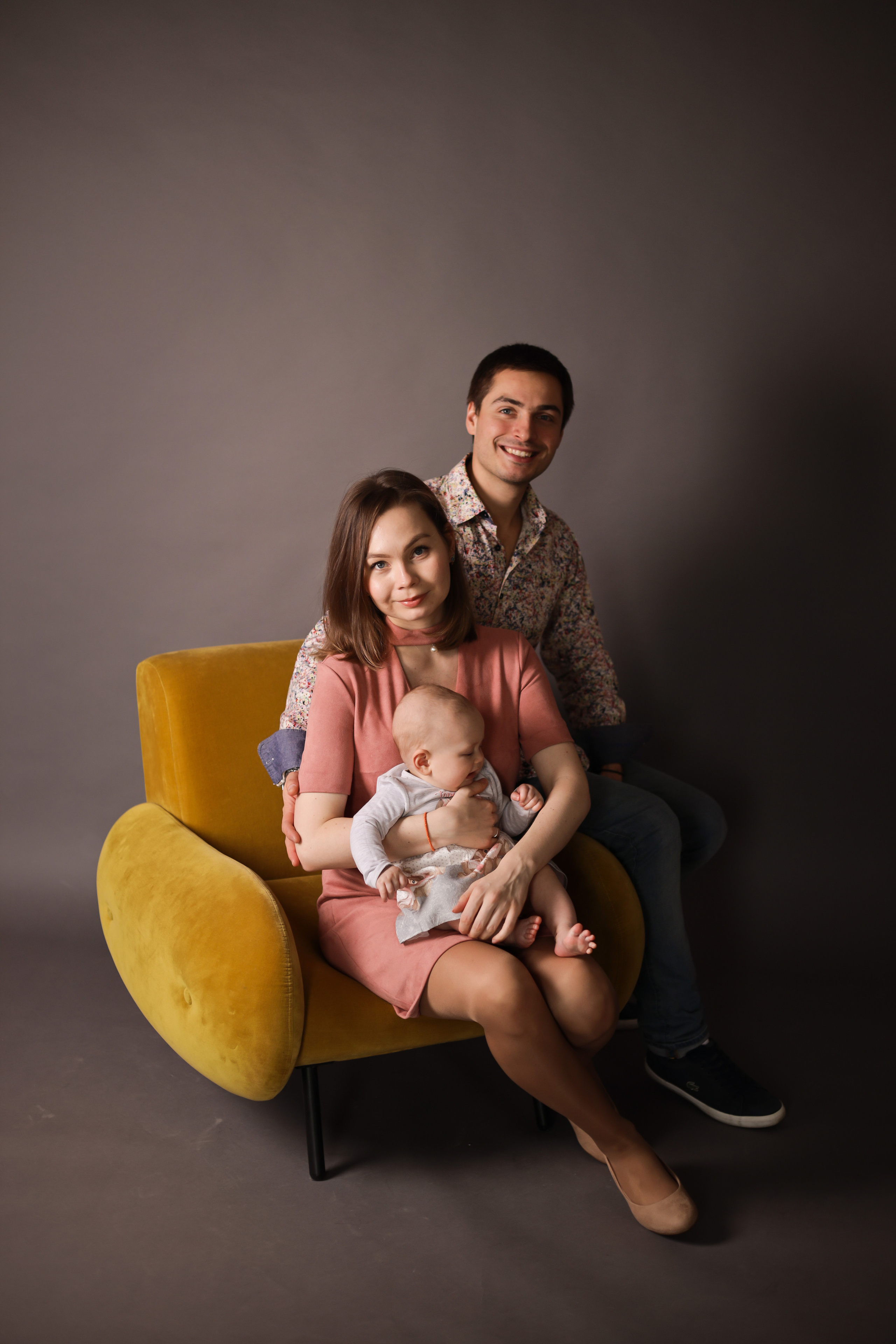 Семья Ольги. Семейный фотограф и фотограф новорожденных в Санкт-Петербурге Алина Фе