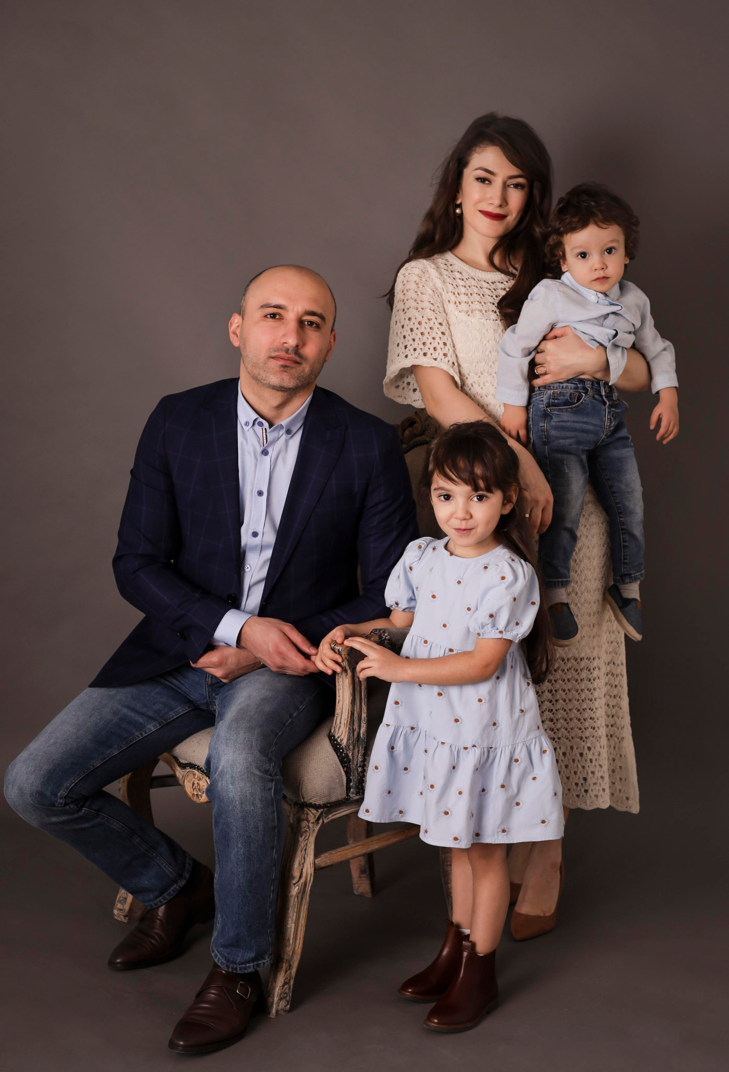 Семья Лейлы. Семейный фотограф и фотограф новорожденных в Санкт-Петербурге Алина Фе