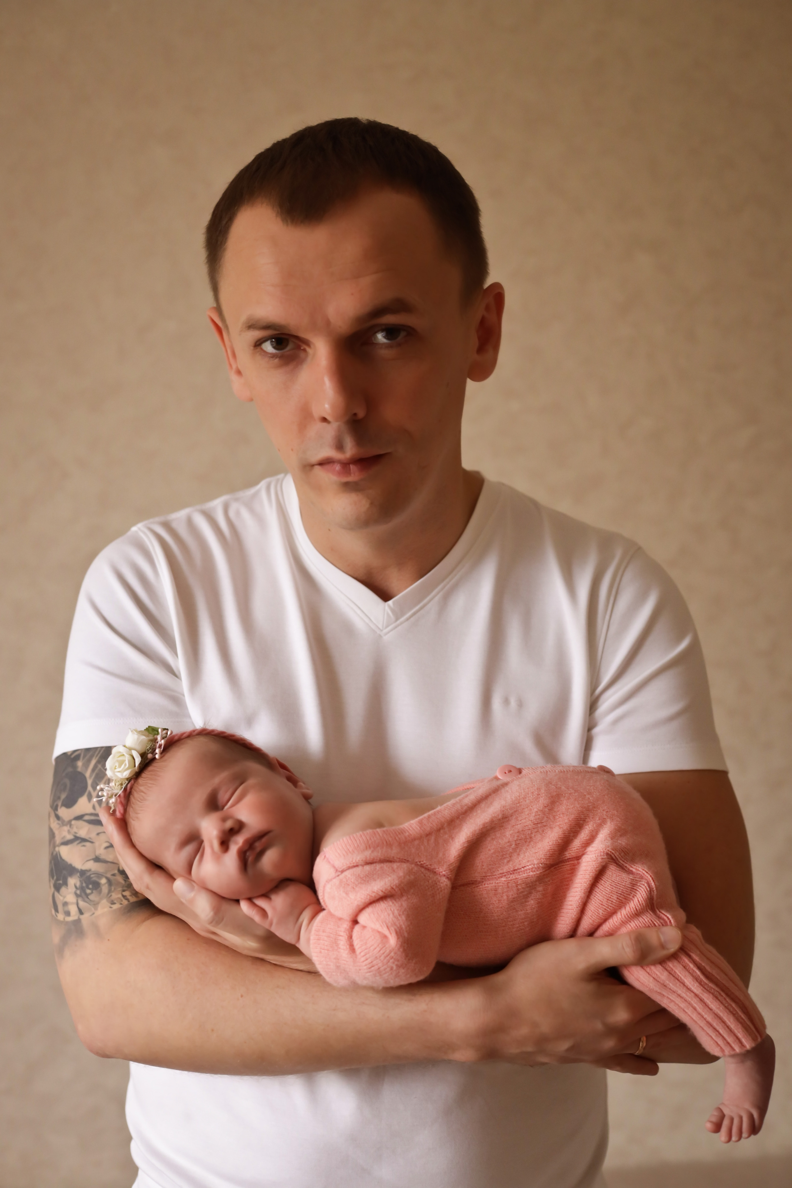 Вероника 16 дней. Семейный фотограф и фотограф новорожденных в Санкт-Петербурге Алина Фе