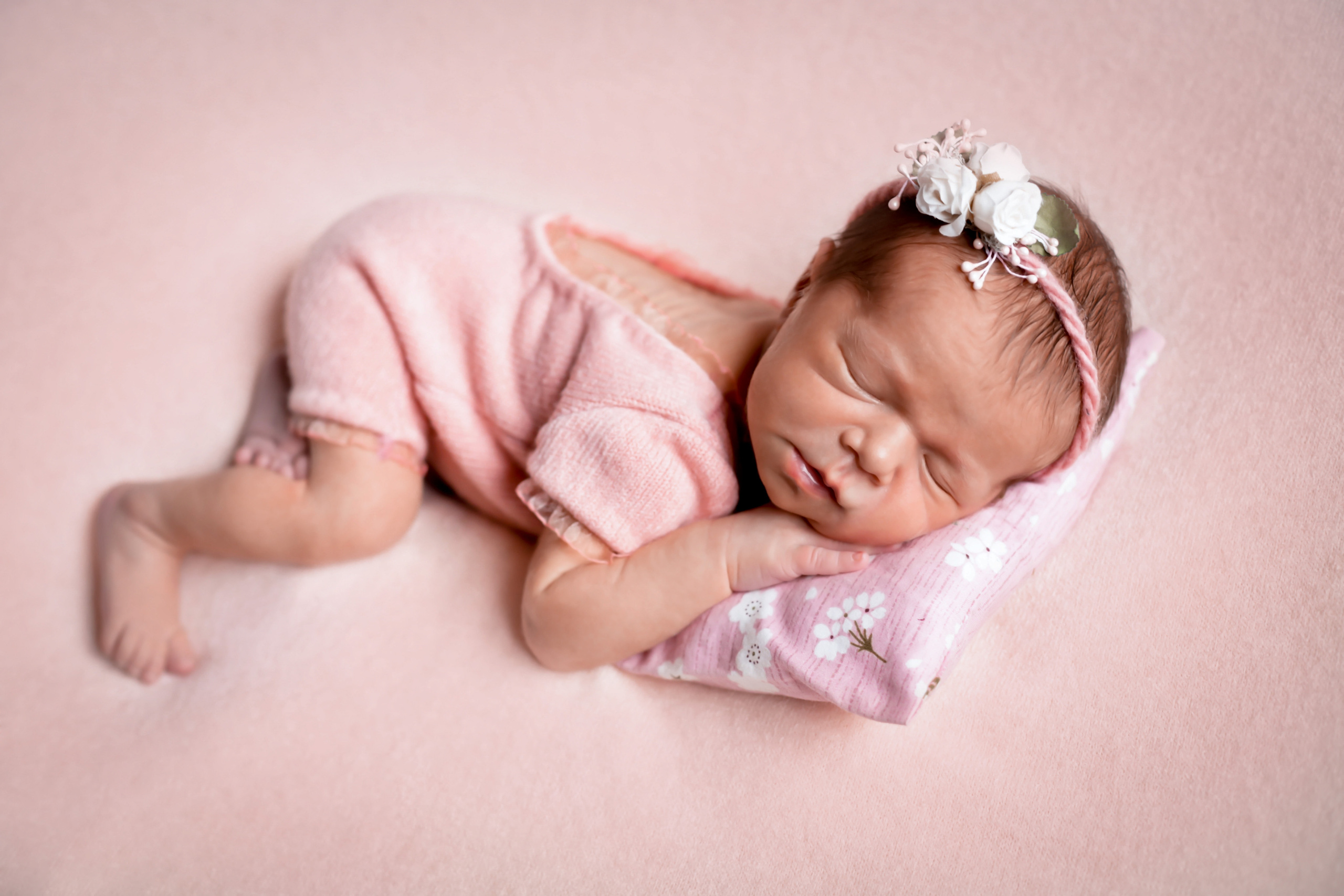 Мила 6 дней. Семейный фотограф и фотограф новорожденных в Санкт-Петербурге Алина Фе