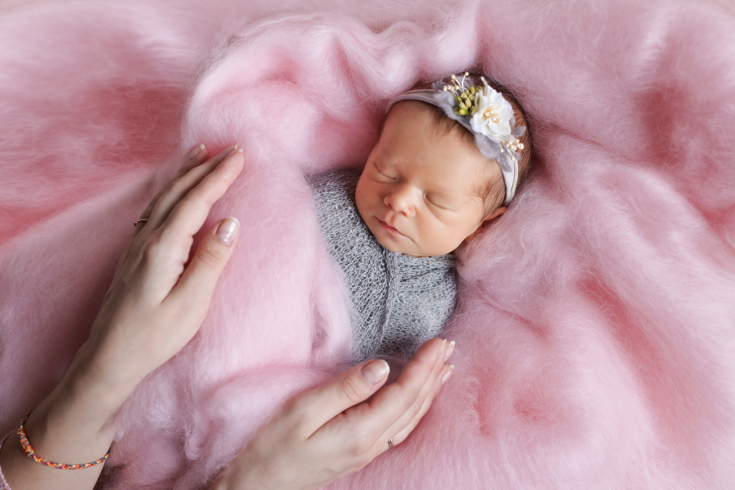 Мила 6 дней. Семейный фотограф и фотограф новорожденных в Санкт-Петербурге Алина Фе