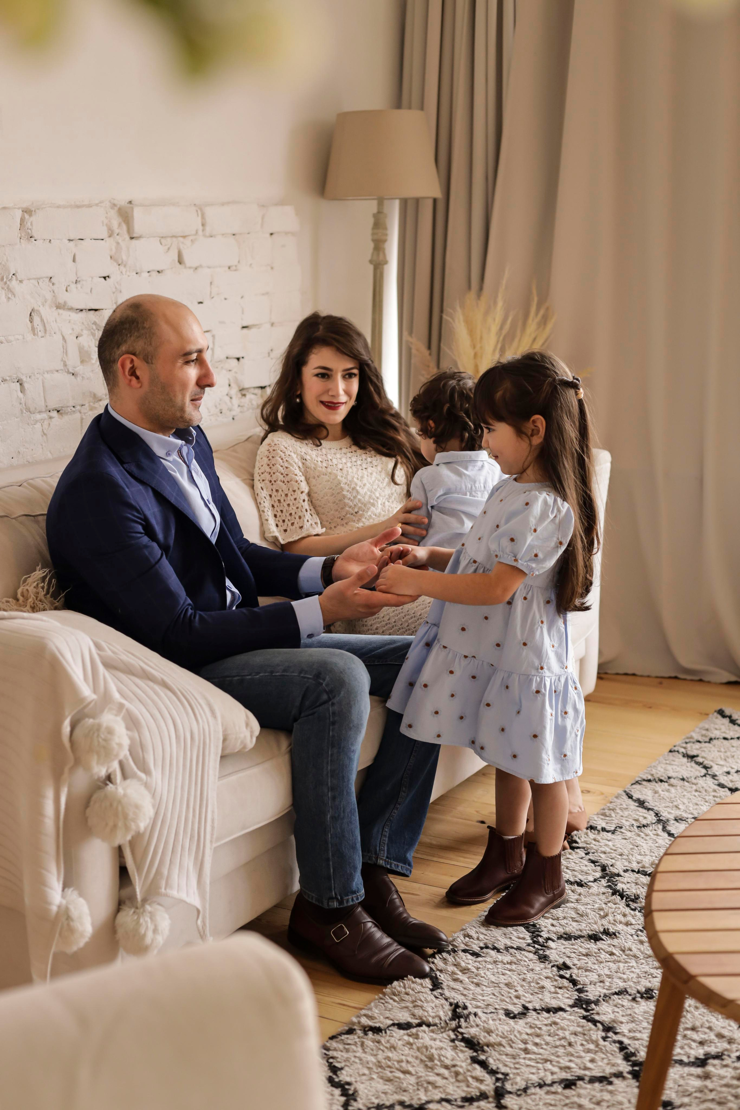 Семья Лейлы. Семейный фотограф и фотограф новорожденных в Санкт-Петербурге Алина Фе