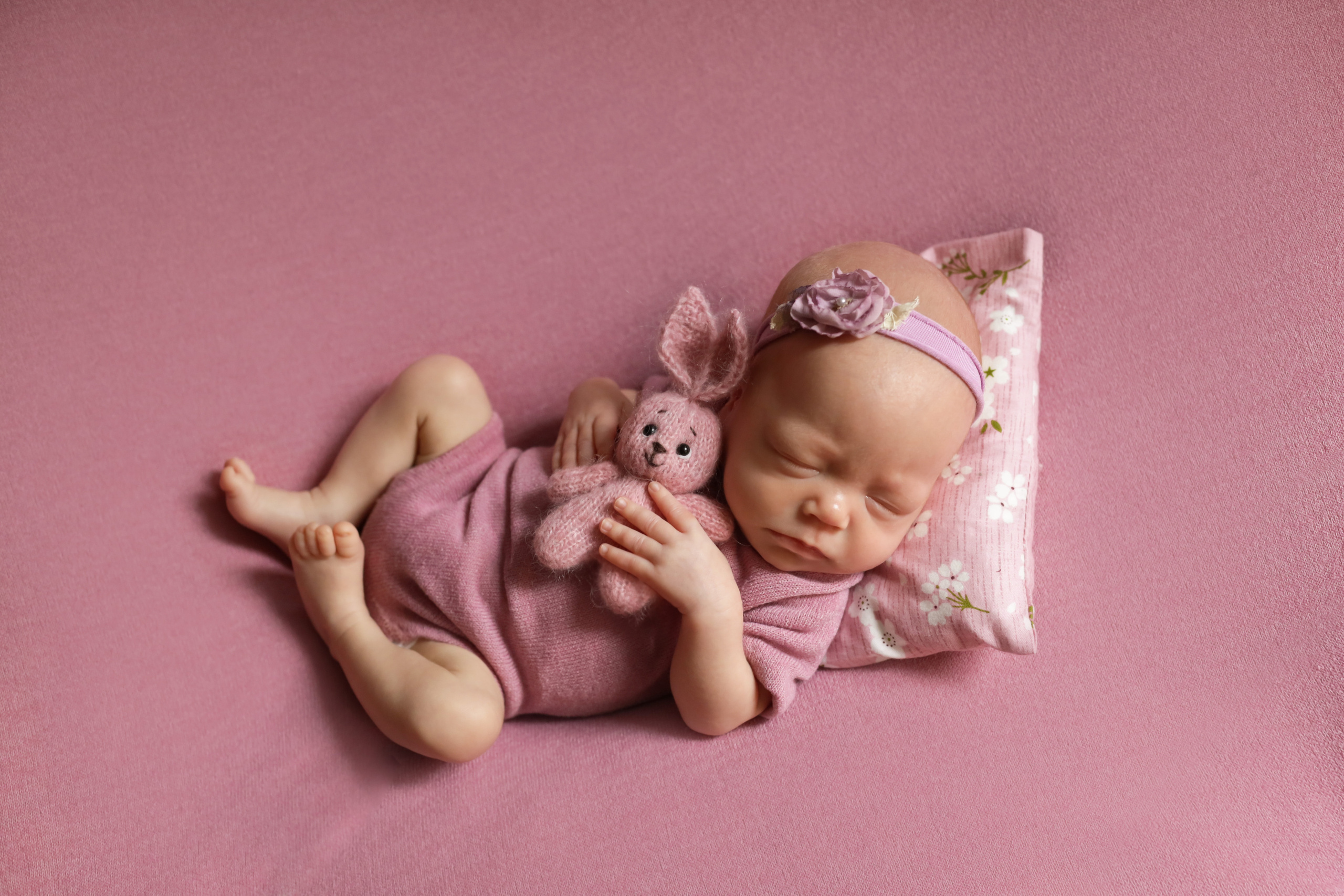 Элина и Арина 1,5 месяца. Семейный фотограф и фотограф новорожденных в Санкт-Петербурге Алина Фе