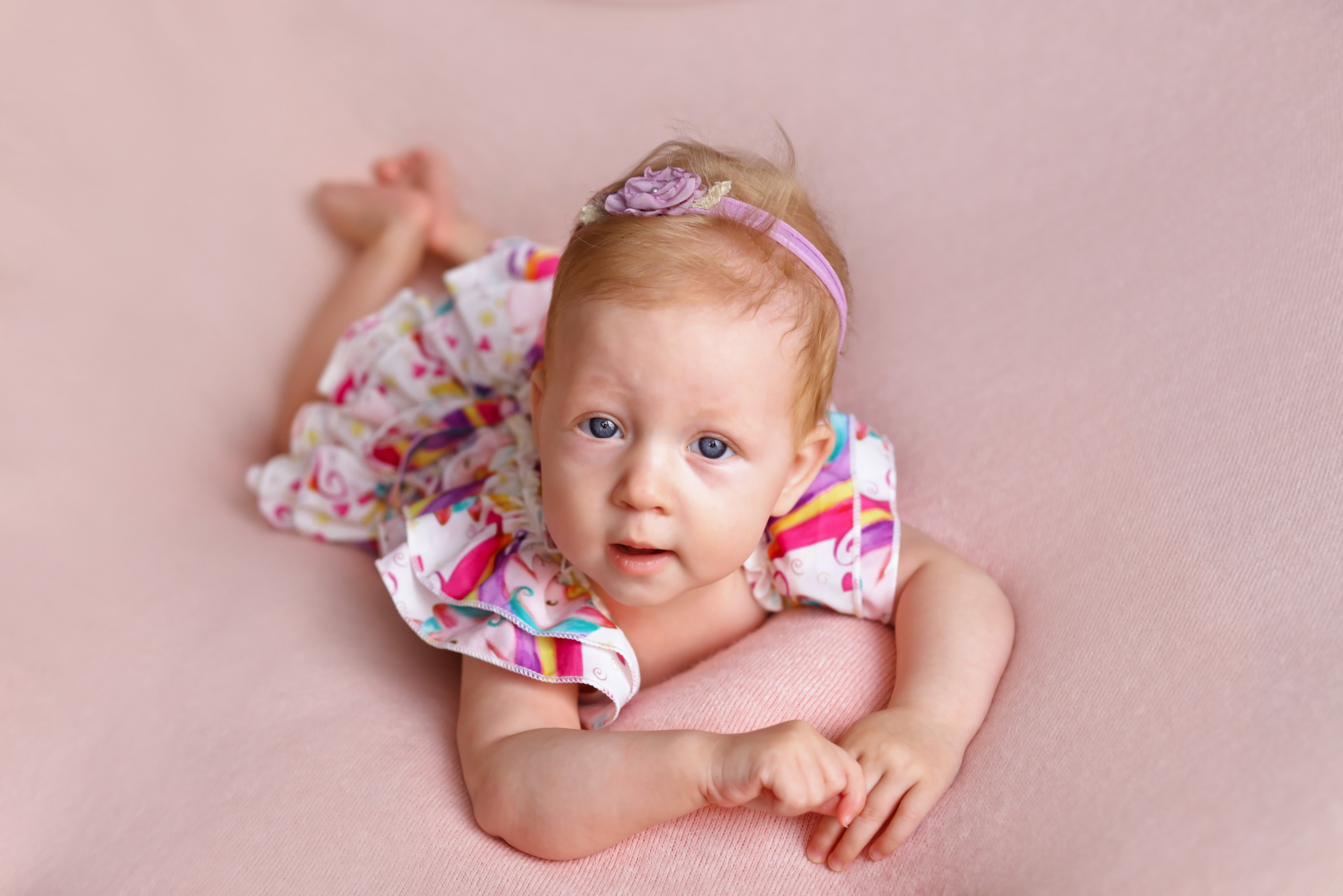 Ксенья. 6 месяцев. Семейный фотограф и фотограф новорожденных в Санкт-Петербурге Алина Фе