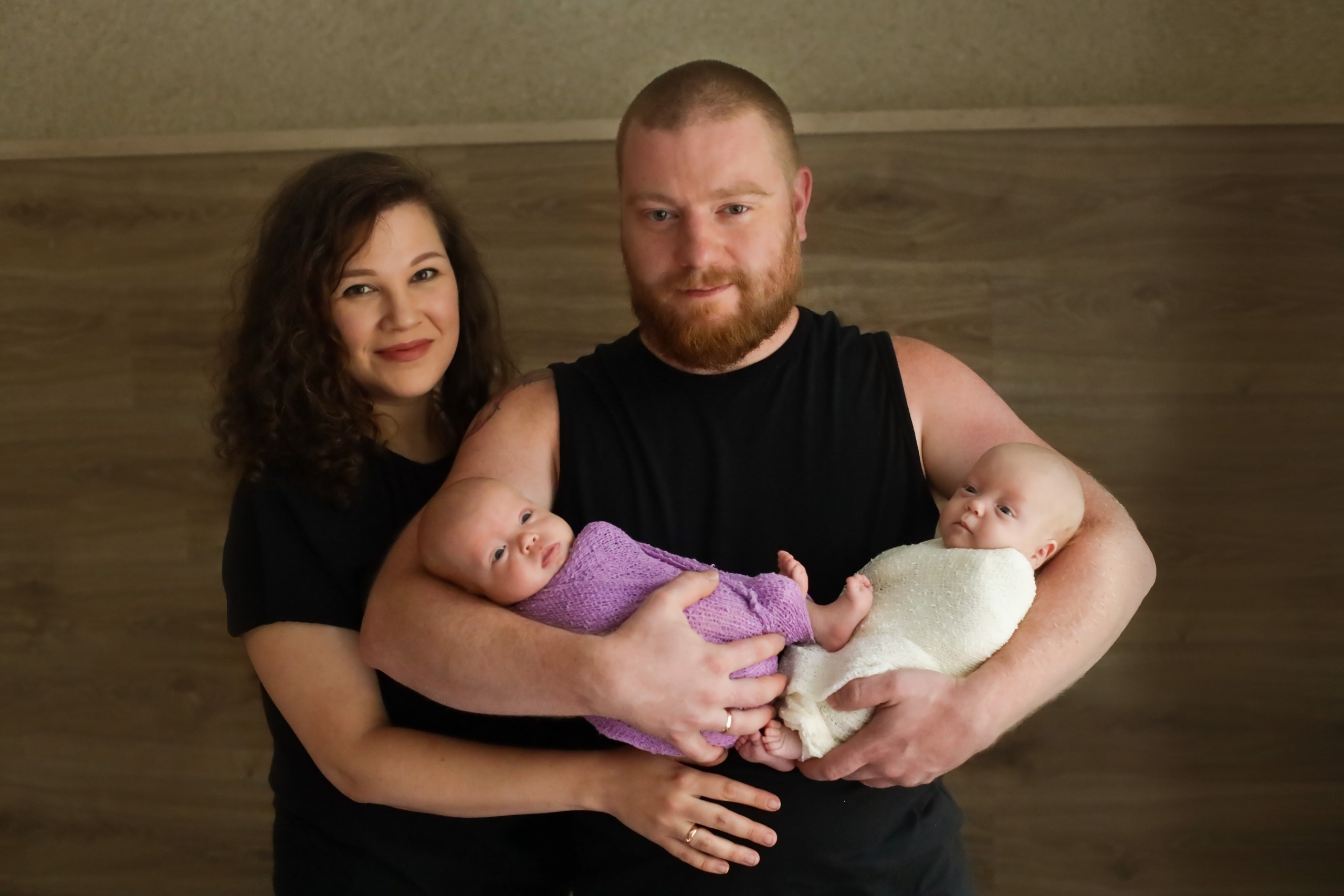 Элина и Арина 1,5 месяца. Семейный фотограф и фотограф новорожденных в Санкт-Петербурге Алина Фе