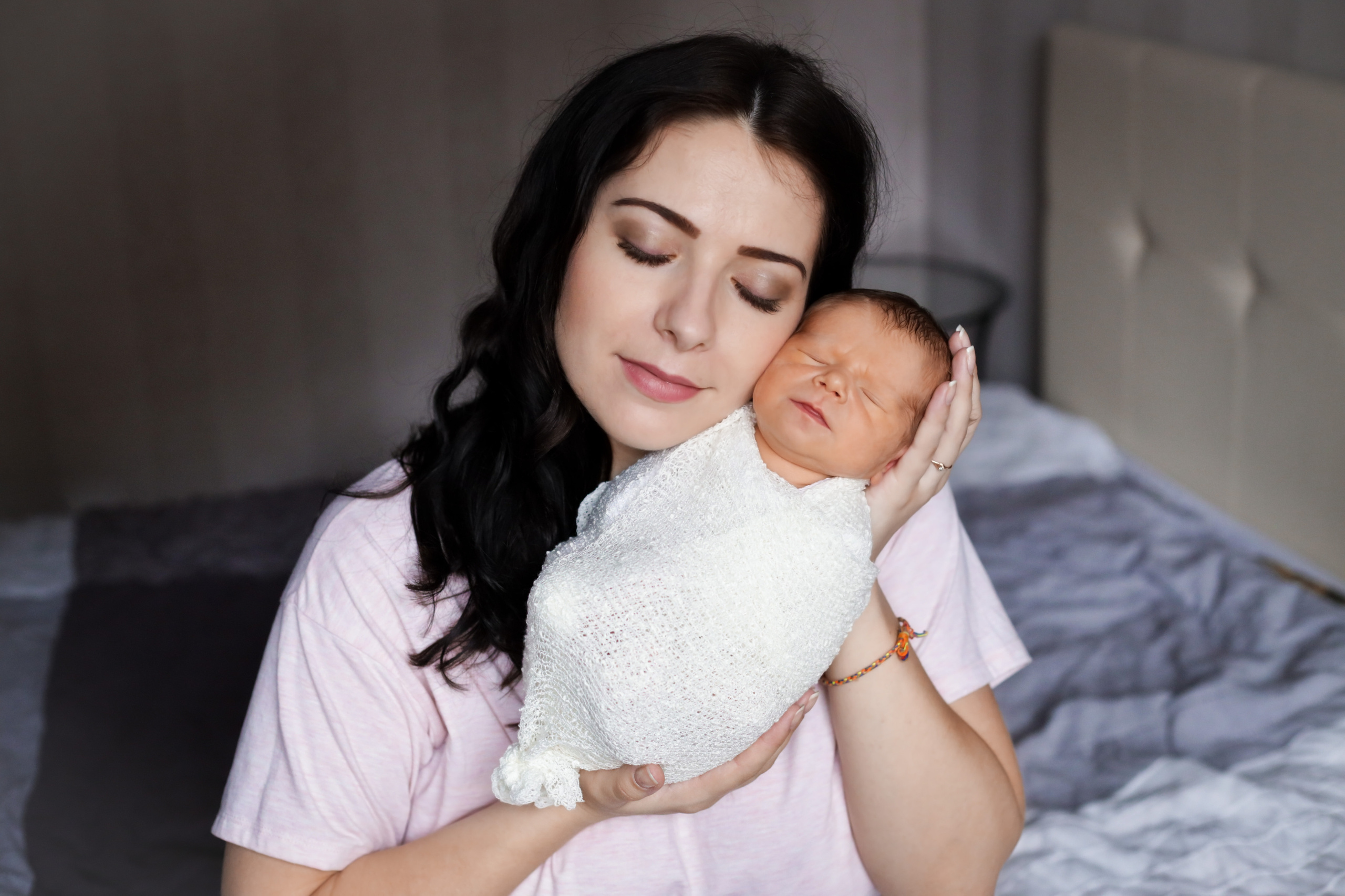 Мила 6 дней. Семейный фотограф и фотограф новорожденных в Санкт-Петербурге Алина Фе